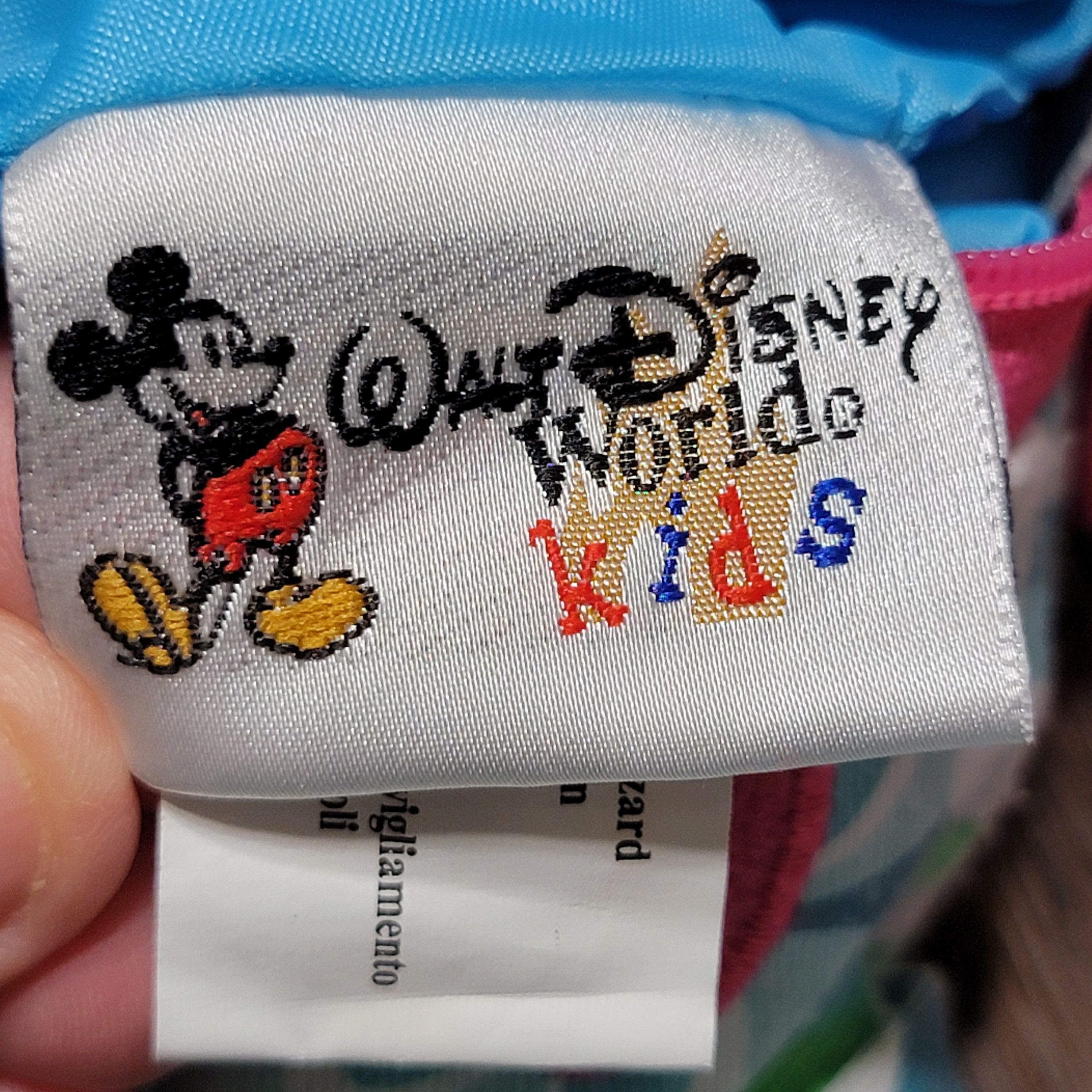 Disney Walt Disney World Kids Flowers Mickey Mouse Doll Back Pack Size ONE SIZE - 8 Thumbnail