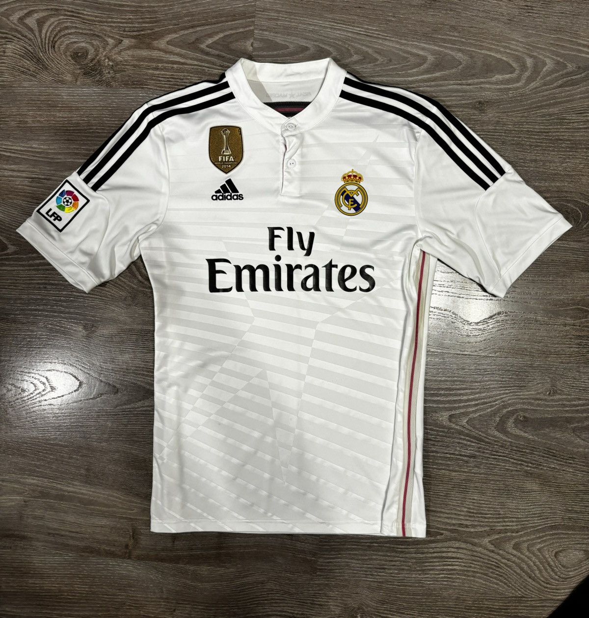 Adidas Adidas REAL MADRID 2014 2015 HOME SHIRT SOCCER Jersey Size US M / EU 48-50 / 2 - 1 Thumbnail