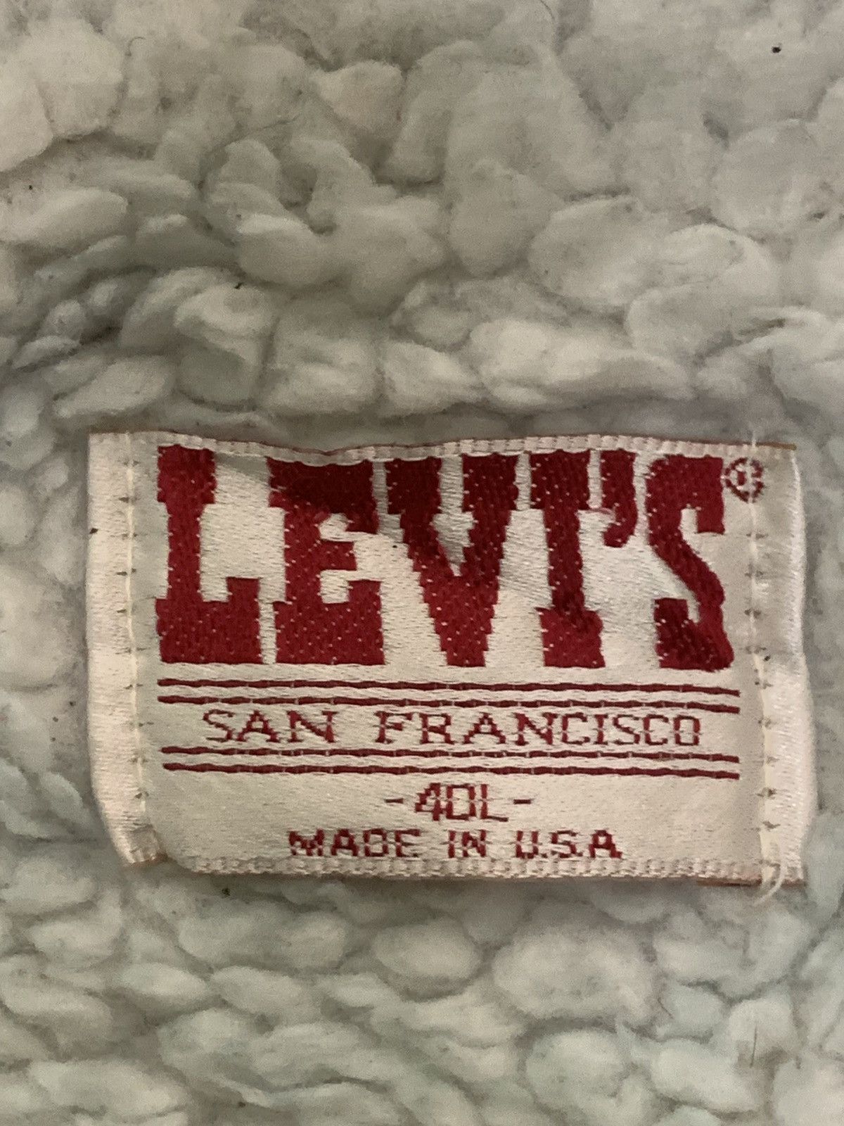 Levi's Vintage Clothing Rare Design Vintage Levi’s Sherpa Jackets Size US M / EU 48-50 / 2 - 4 Thumbnail