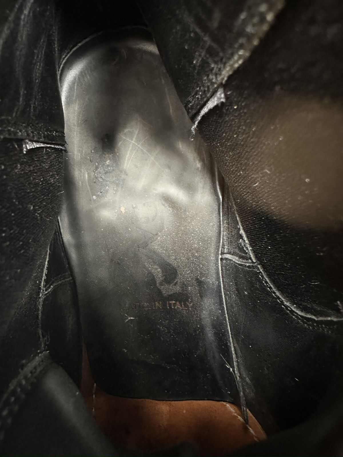 Prada Prada Black Leather Mens Vintage Chelsea Boots Size US 9 / EU 42 - 20 Thumbnail