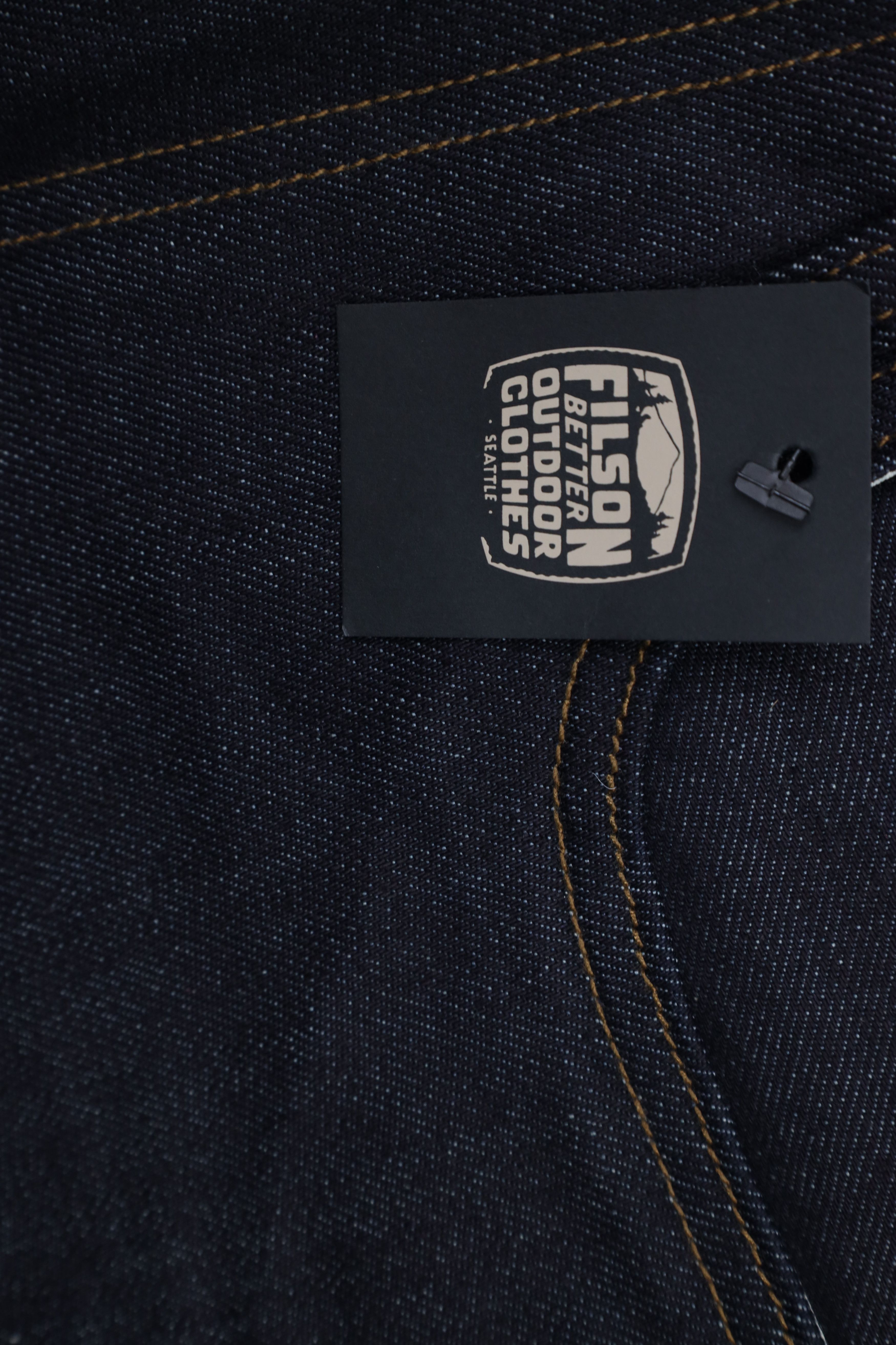 Filson × Vintage New CC Filson 5 Pocket Muleskinner Denim Jeans Raw Indigo Size US 30 / EU 46 - 6 Thumbnail