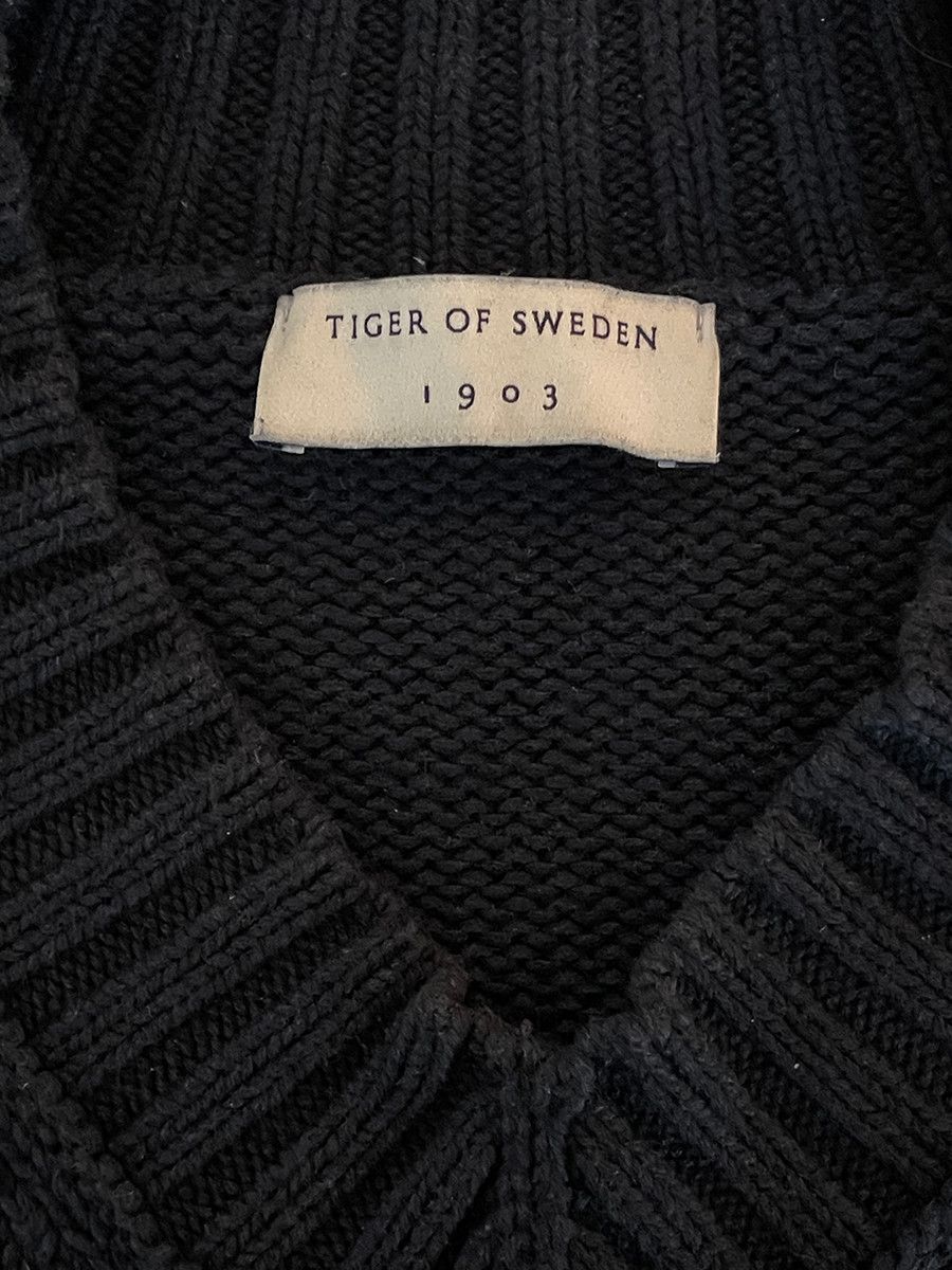 Tiger of Sweden Oversized Baseball Cotton Knit Size US L / EU 52-54 / 3 - 3 Thumbnail