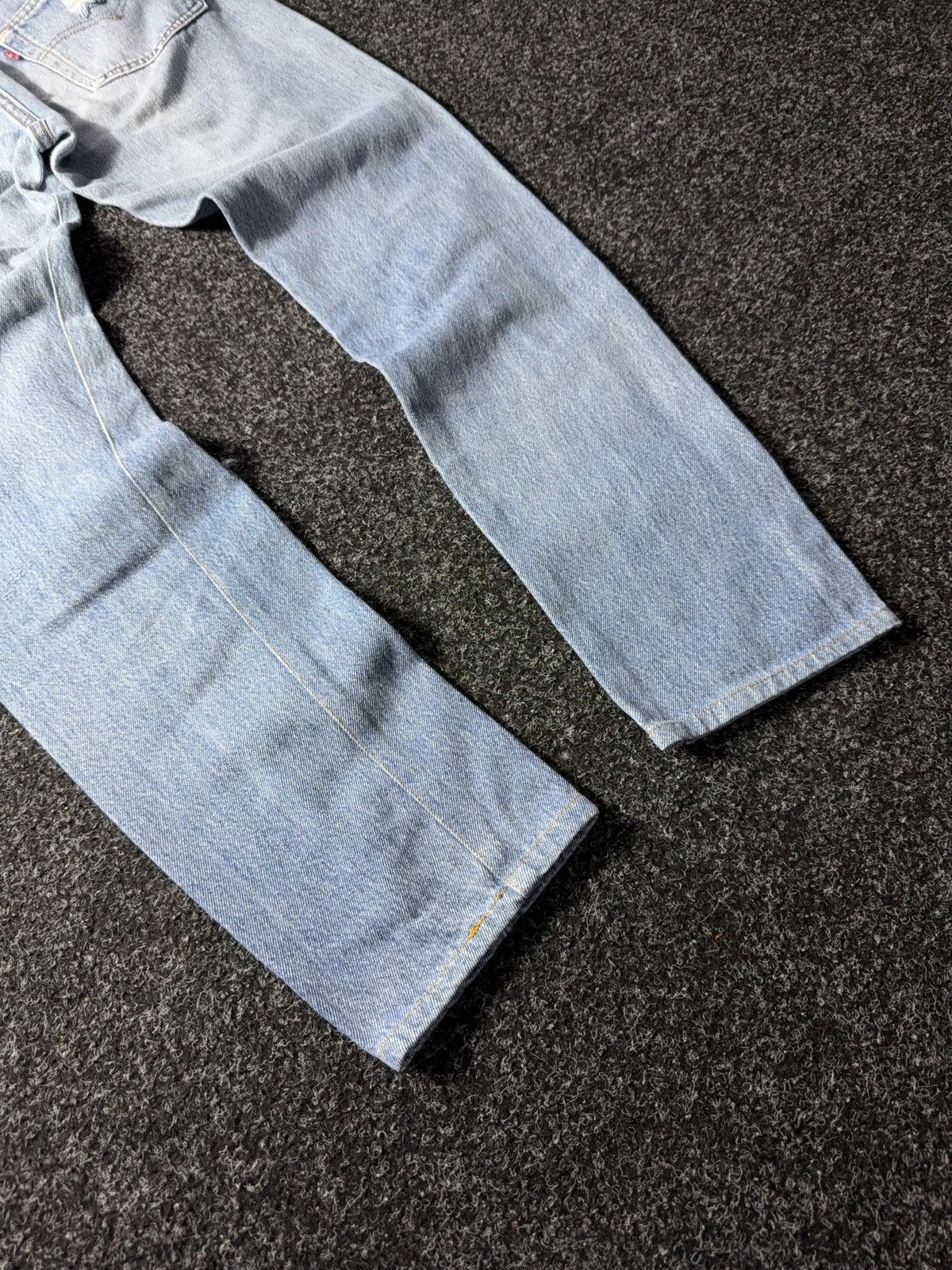 Levi's × Vintage Vintage 90s Levi’s 501 Distressed Denim Pants Jeans y2k Size US 33 - 13 Thumbnail
