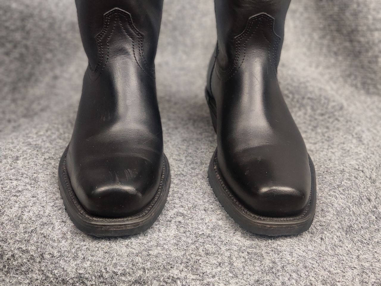Canada West Canada West Leather Motorcycle square toe ankleVintage Boots Size US 8 / IT 38 - 5 Thumbnail
