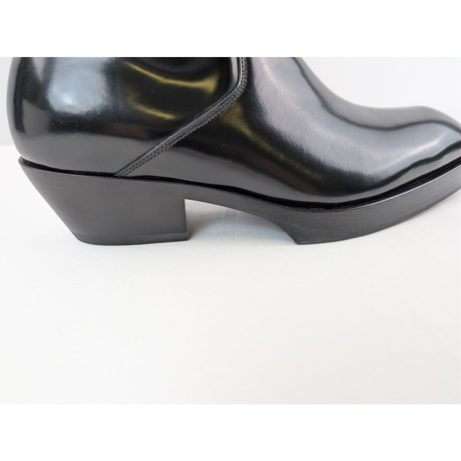 Bottega Veneta o1rshd1 Texas Calf Dalton Ankle Boots in Black Size US 9 / EU 42 - 4 Thumbnail