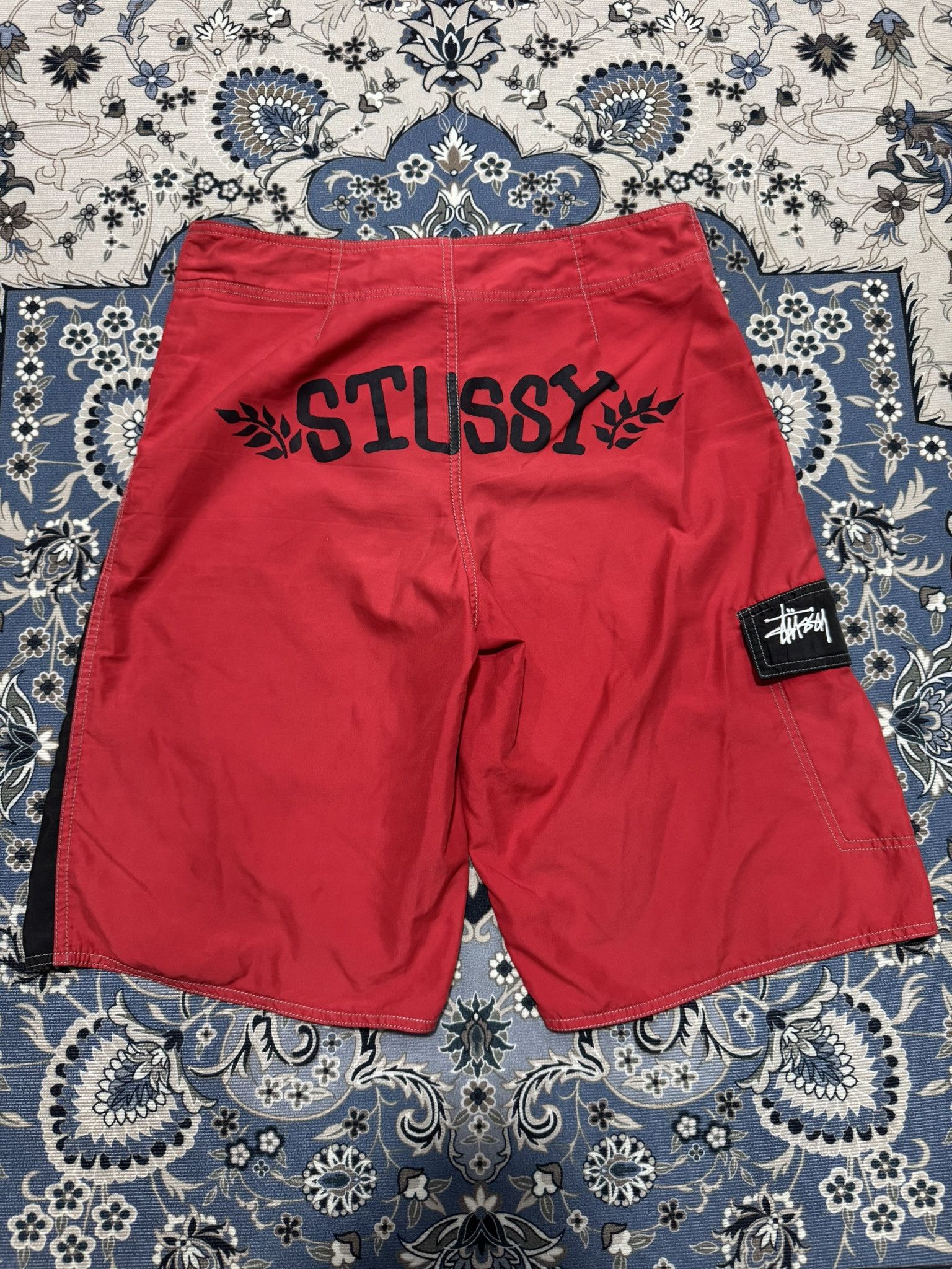 Menace × Stussy Vintage Stussy Surf Skate Trunk Pants Sundek Size US 34 / EU 50 - 2 Thumbnail