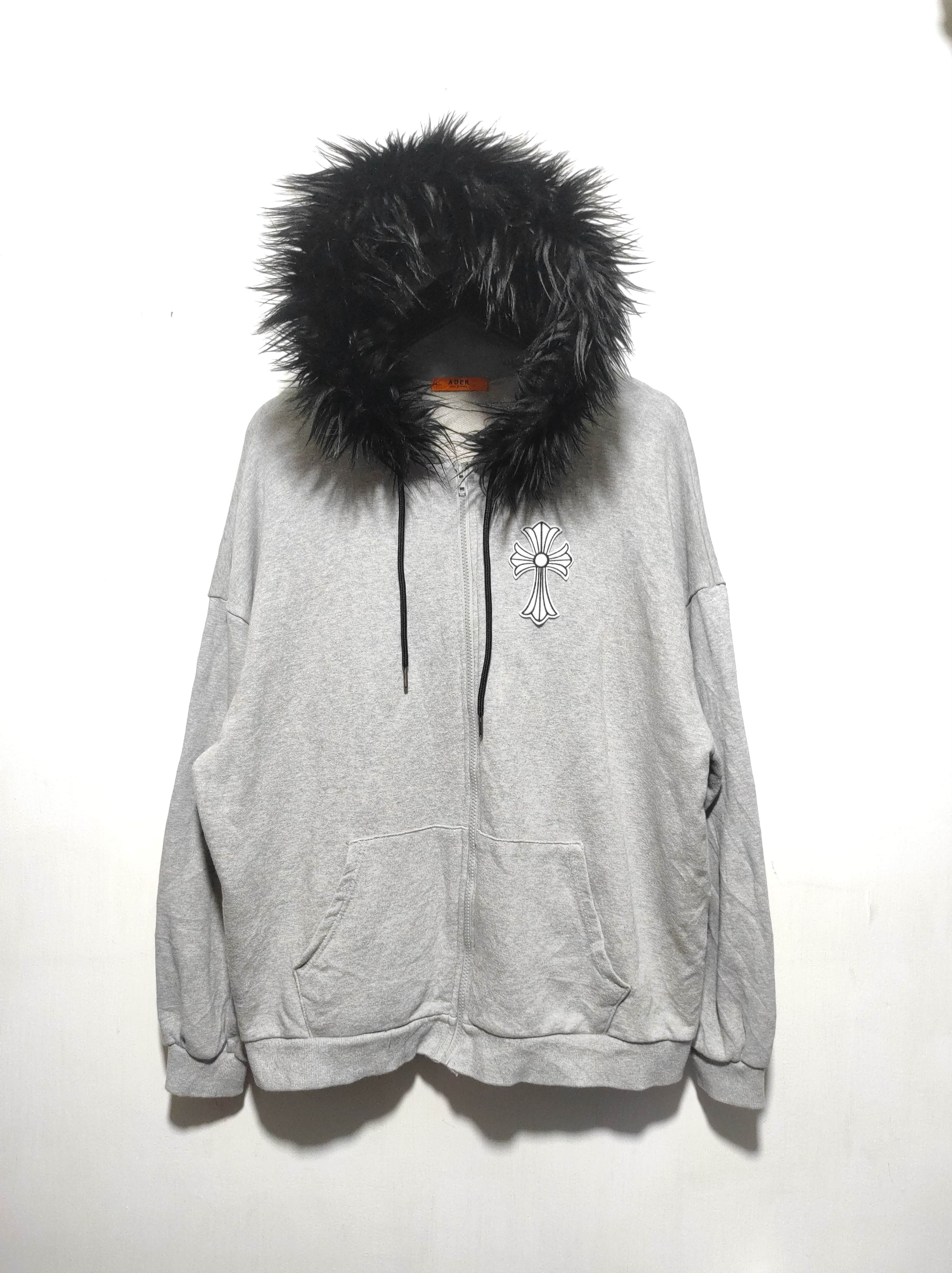 14th Addiction Ader Cross Zip Fur Hoodie IfSixWasNine LGB style Size US L / EU 52-54 / 3 - 2 Thumbnail