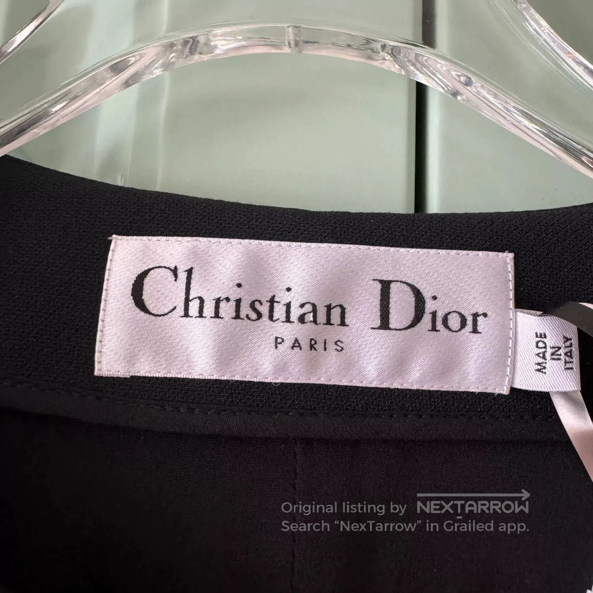 Dior Christian Dior Black Rivet Jacket. Size S / US 4 / IT 40 - 2 Thumbnail