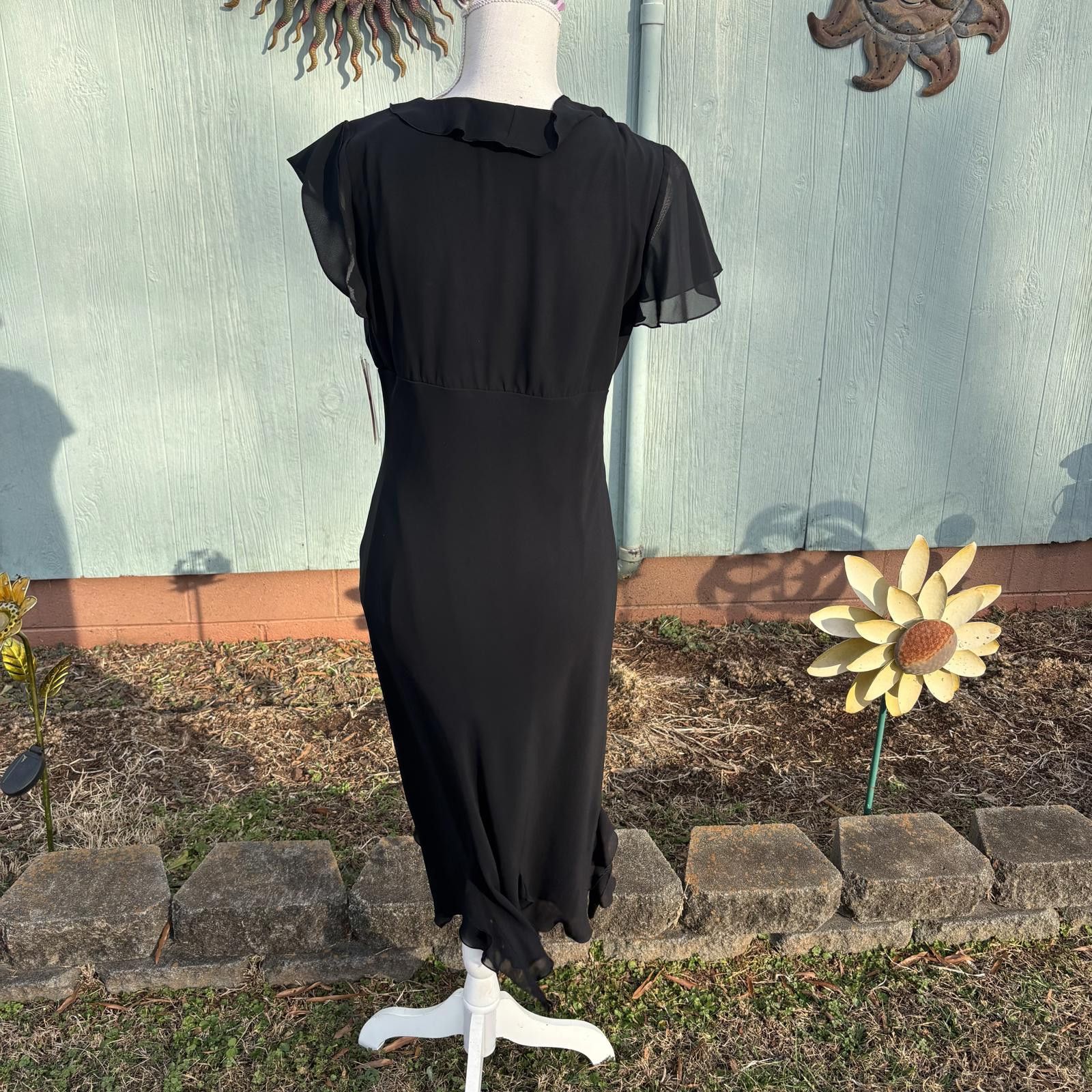 Other Vtg 90s/y2k whimsigoth fairy asymmetrical dress sz 8 Size M / US 6-8 / IT 42-44 - 4 Thumbnail
