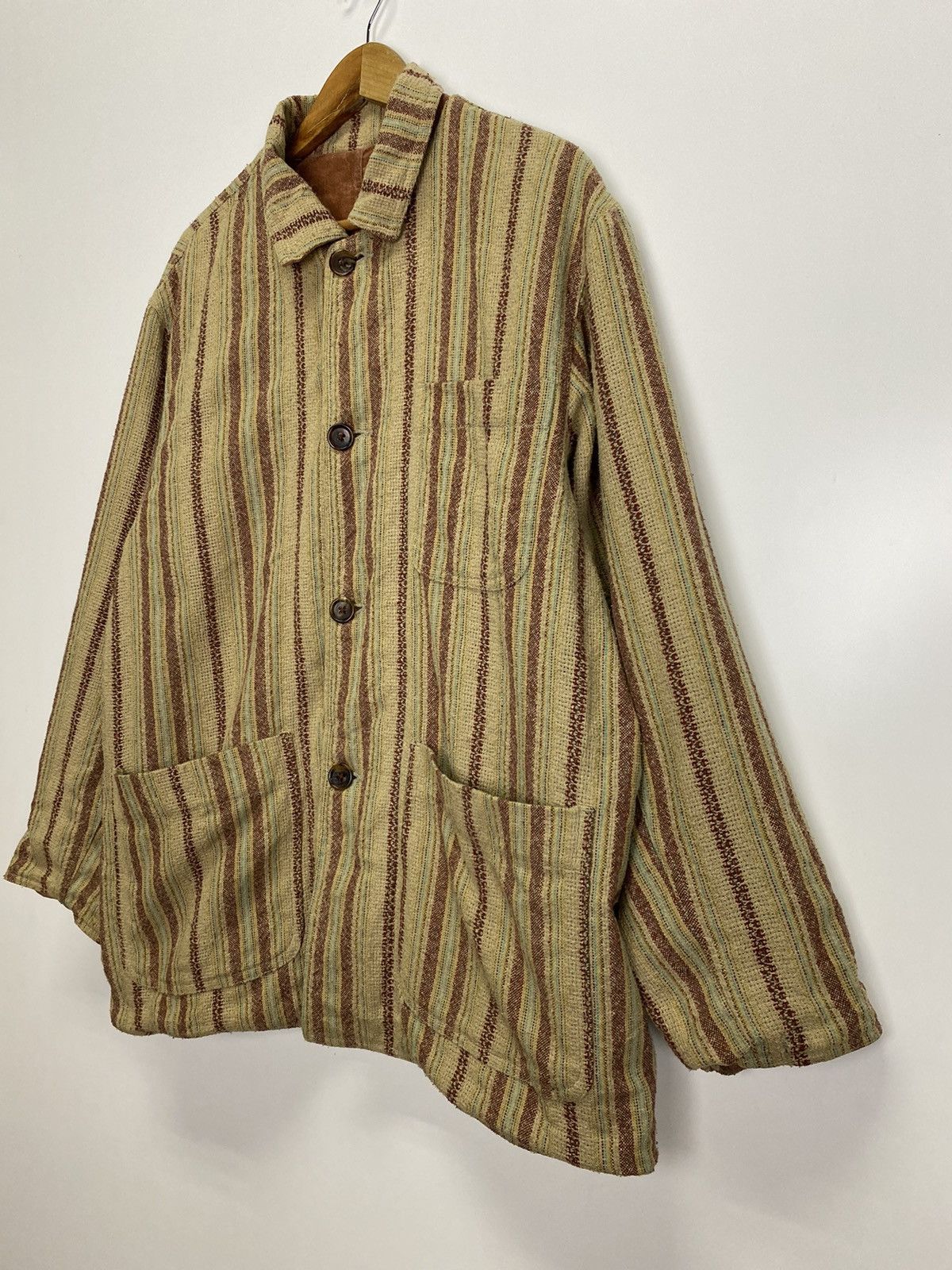 Japanese Brand Vintage Lesvis Baois Reversible jacket Size US XL / EU 56 / 4 - 4 Thumbnail