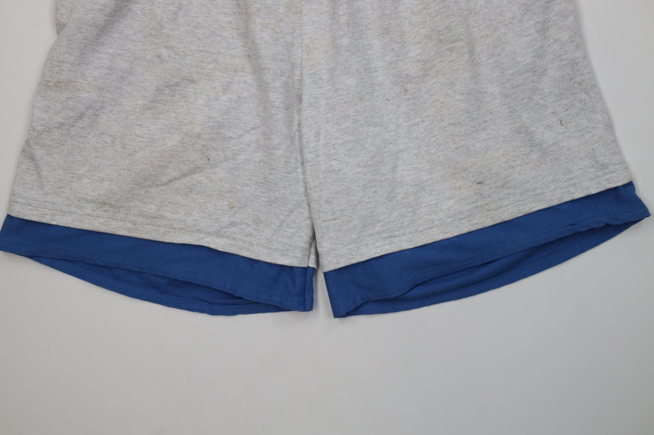 Vintage Vintage 90s Streetwear Blank Layered Above Knee Shorts USA Size US 36 / EU 52 - 4 Thumbnail