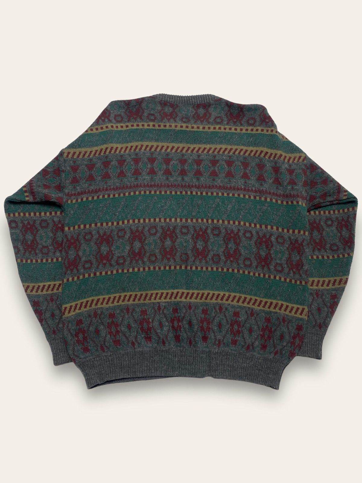 Vintage 90s Vintage C&A Beautiful Crazy Style Sweater Multicolour Size US XL / EU 56 / 4 - 5 Thumbnail