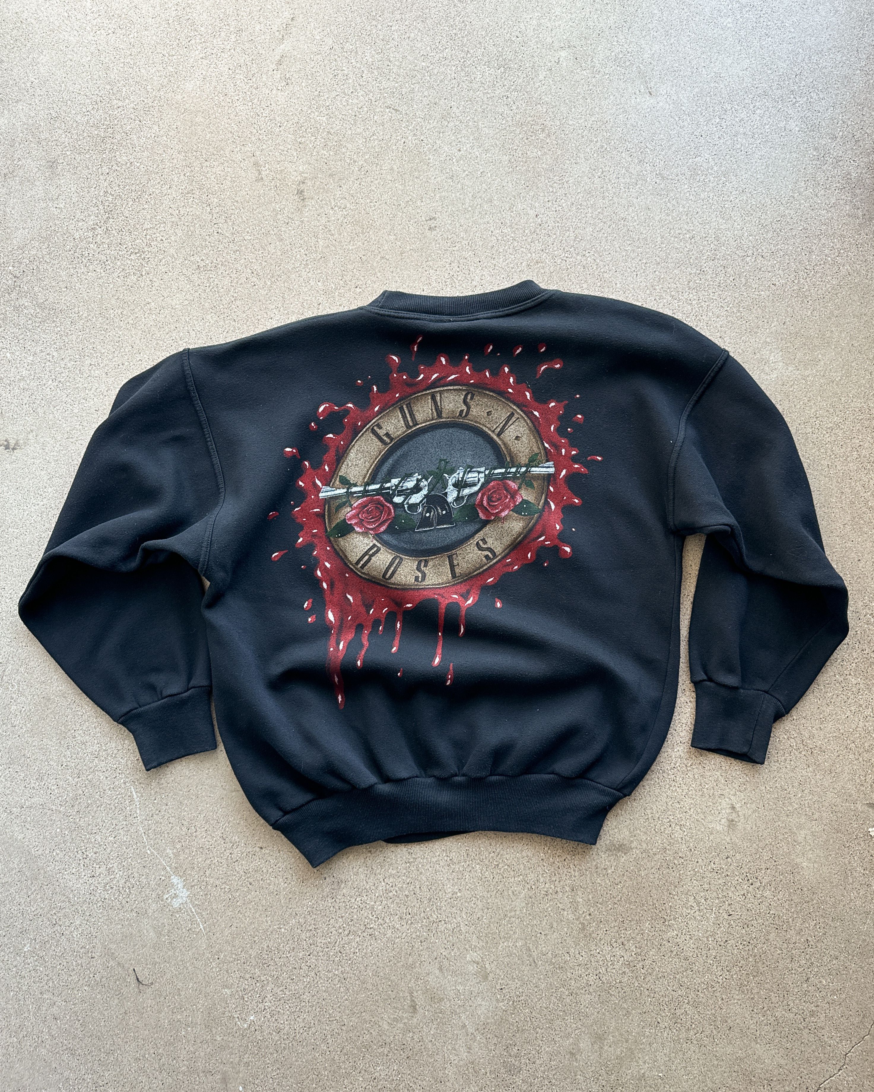 Vintage Vintage 80s Guns N Roses Sweatshirt Appetite For Destruction Size US L / EU 52-54 / 3 - 5 Thumbnail