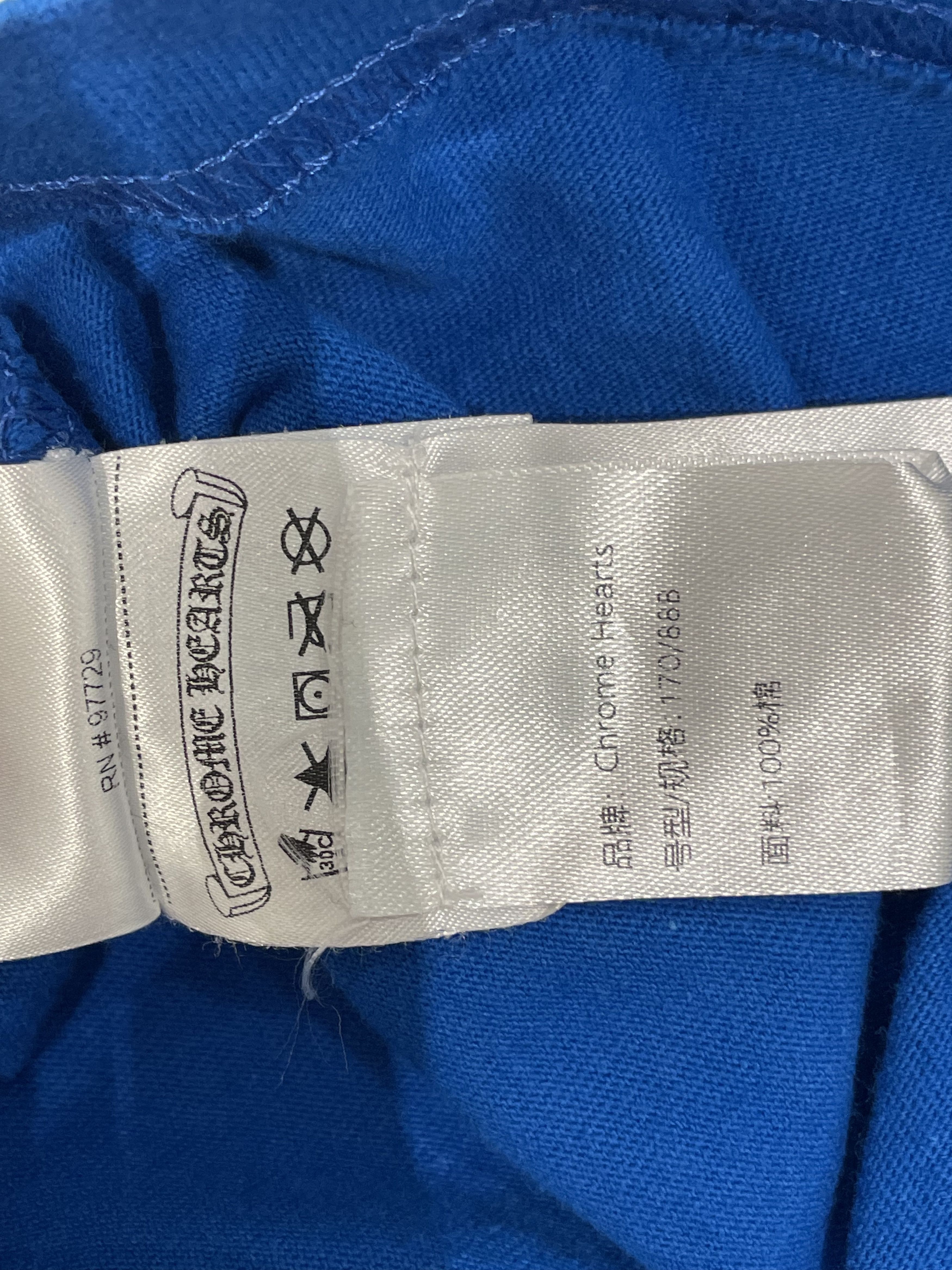 Chrome Hearts Chrome Hearts Matty Boy Space Blue Short Sleeve Tee Size US XS / EU 42 / 0 - 6 Thumbnail