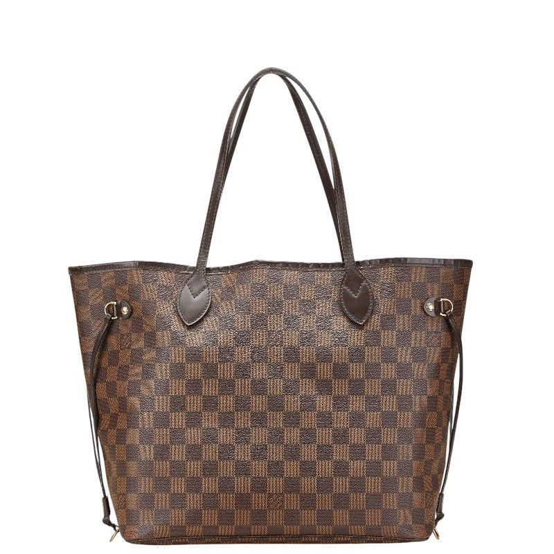 Louis Vuitton Louis Vuitton Neverfull Mm Damier Shoulder Bag Canvas Shoulder Bag N51105 in Brown, Women's