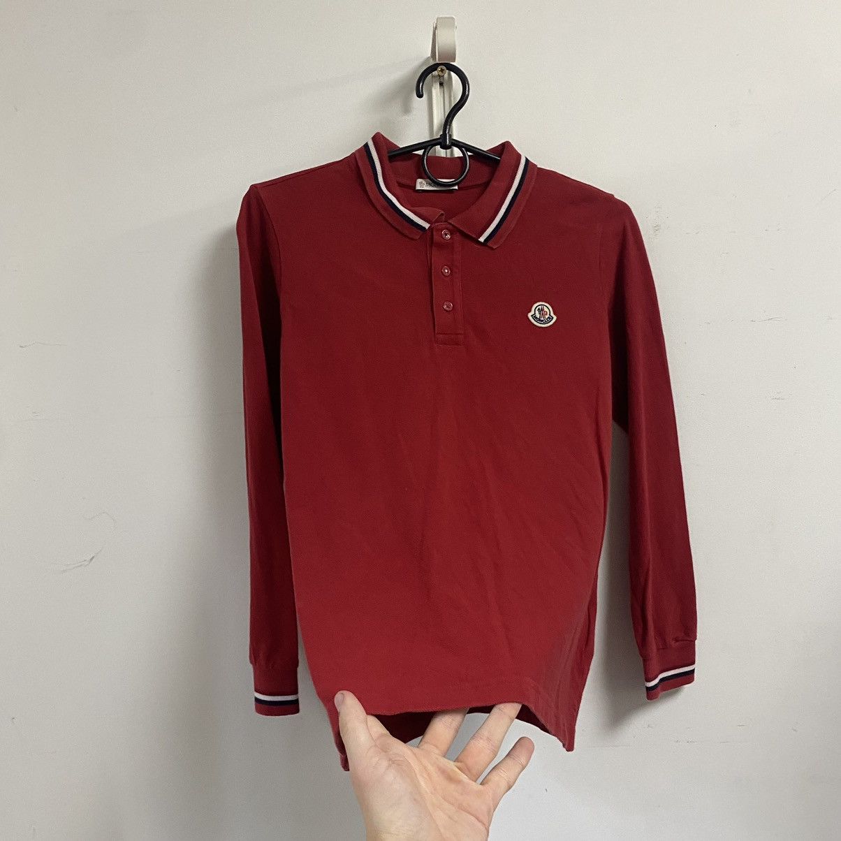 Moncler MONCLER long sleeve polo Size US XS / EU 42 / 0 - 6 Thumbnail