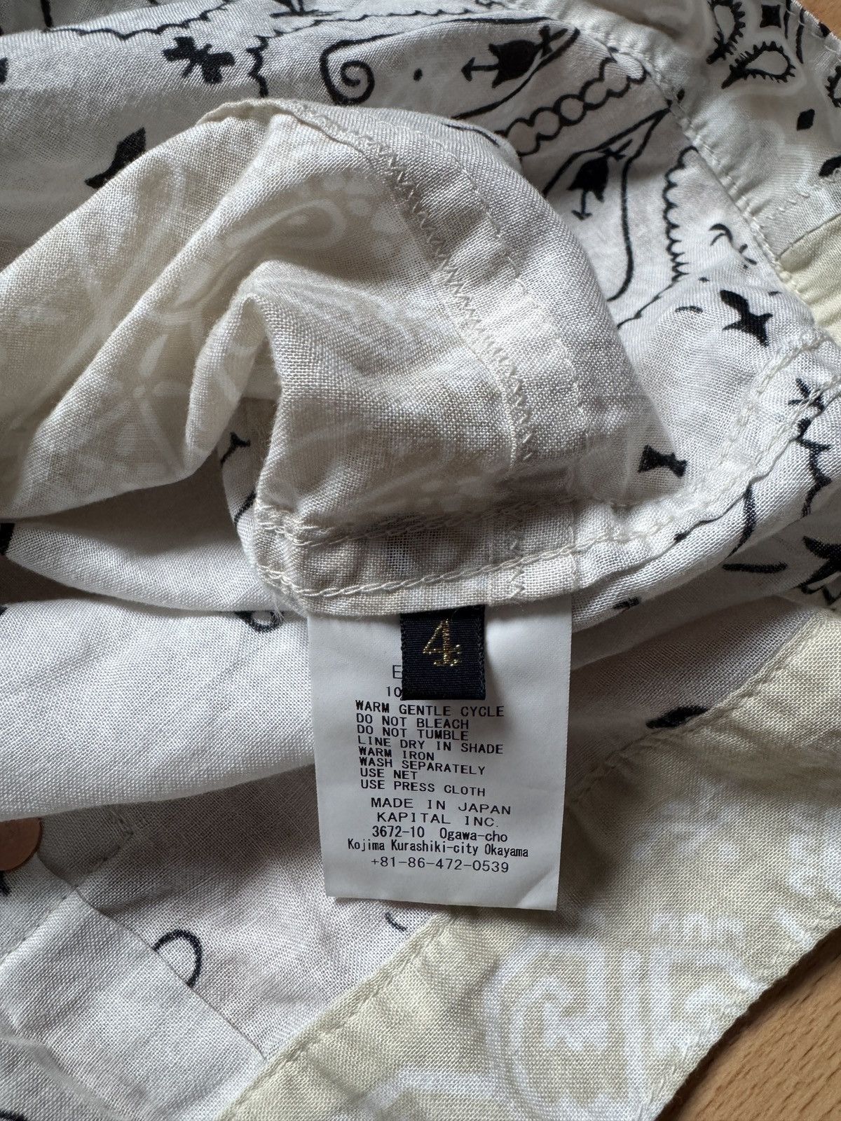 Kapital Kapital gauze bandana jacket Size US S / EU 44-46 / 1 - 5 Thumbnail
