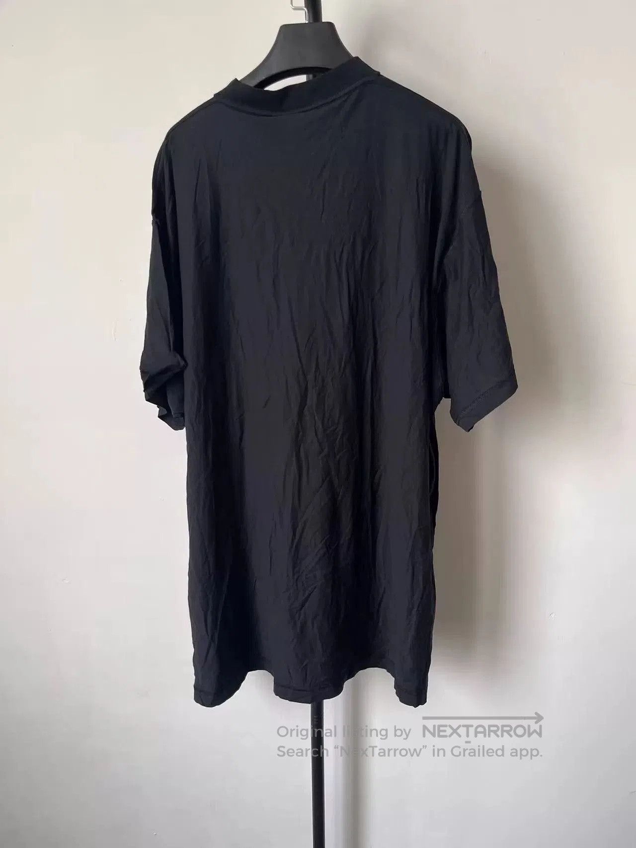 Balenciaga Balenciaga Logo Print Crewneck Short Sleeve T-Shirt. Size US M / EU 48-50 / 2 - 2 Thumbnail