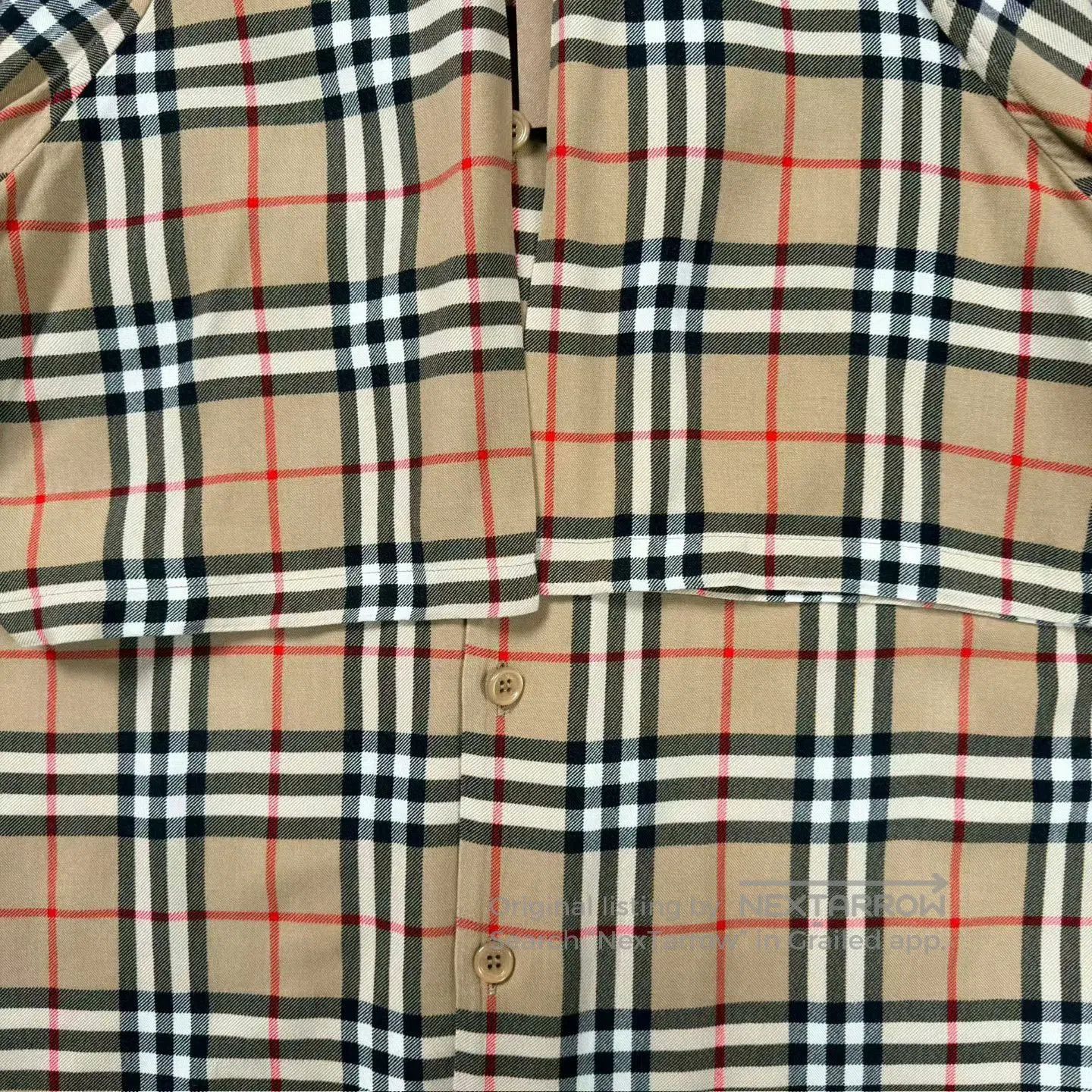 Burberry burberry striped short sleeve shirt in xl. Size US XL / EU 56 / 4 - 6 Thumbnail
