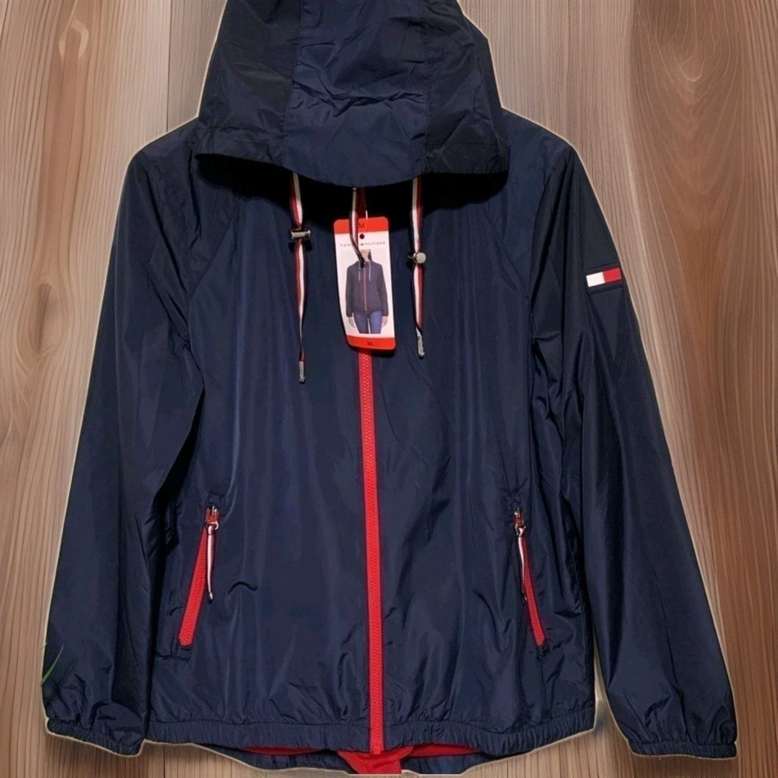 Tommy Hilfiger Tommy Hilfiger women's Lightweight Windbreaker Jacket Size M Size M / US 6-8 / IT 42-44 - 6 Thumbnail