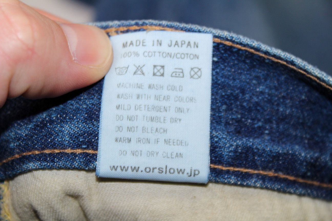 Orslow Ivy Stonewashed Jeans Size US 31 - 4 Thumbnail