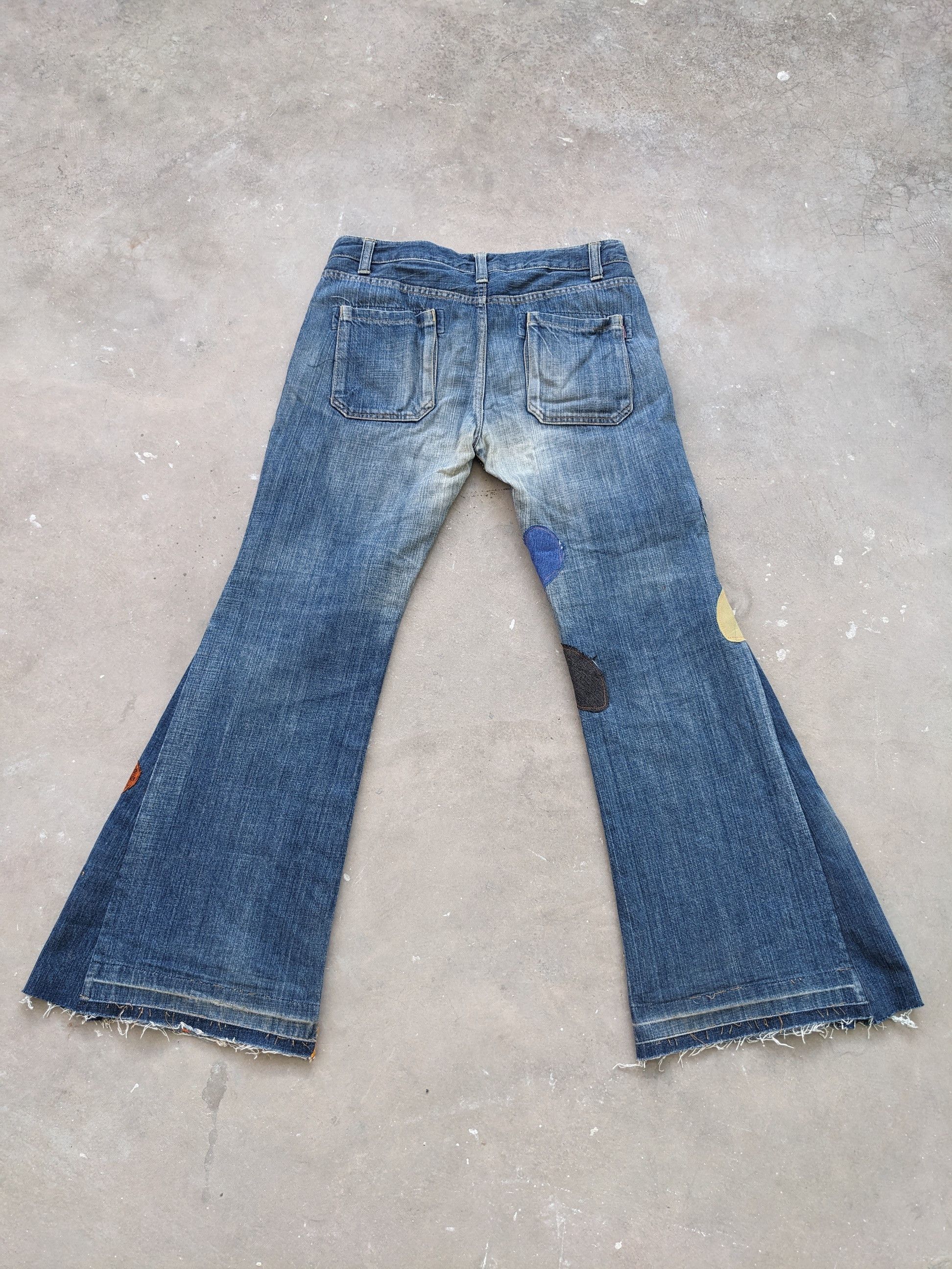 Johnbull Inspired Kapital Flare Hippie Denim Bootcut Size 30" / US 8 / IT 44 - 13 Thumbnail