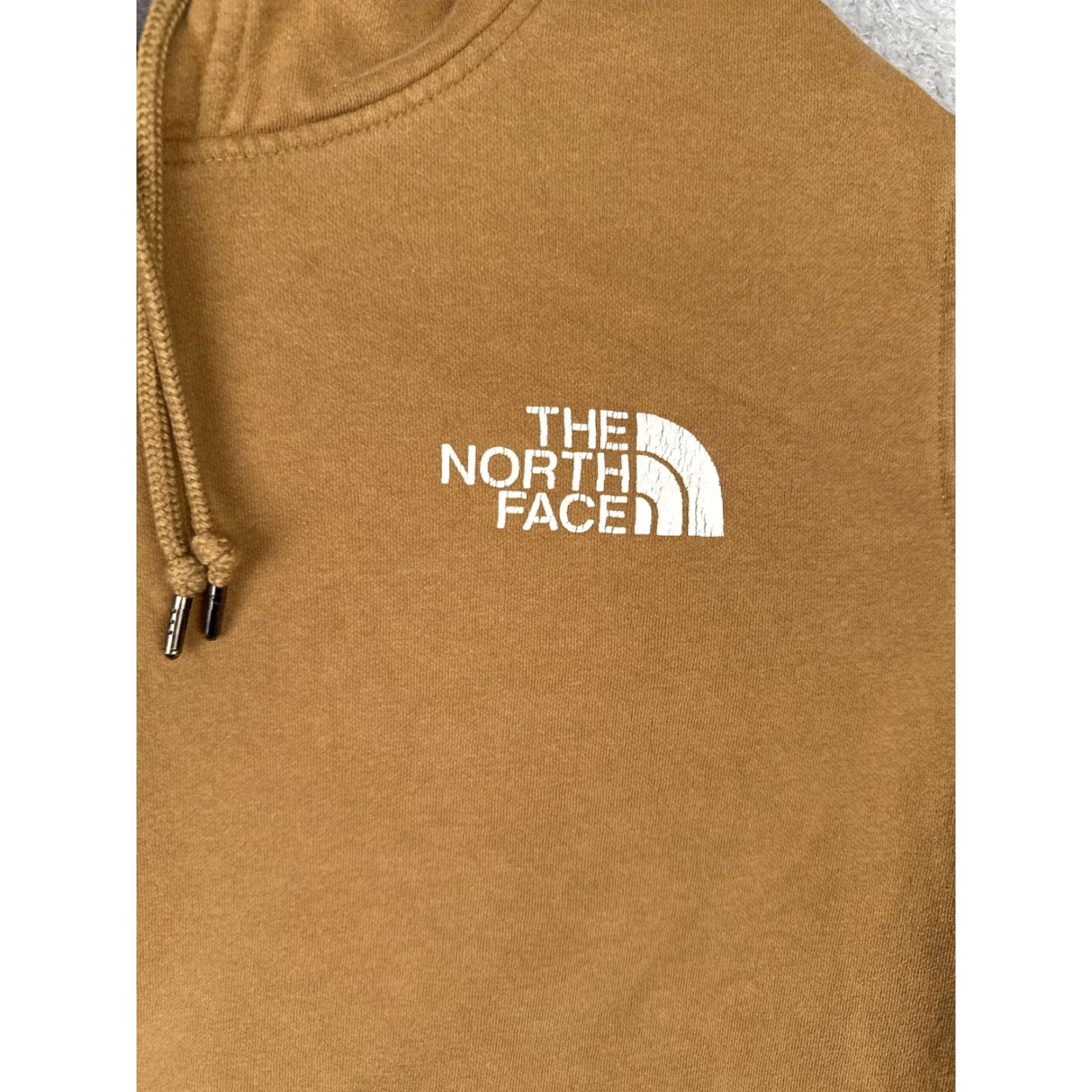 The North Face The North Face Hoodie Mens Medium Brown Box Logo Never Stop Exploring Jersey Knit Hooded Pullover with Pockets Graphic Print Size US M / EU 48-50 / 2 - 6 Thumbnail