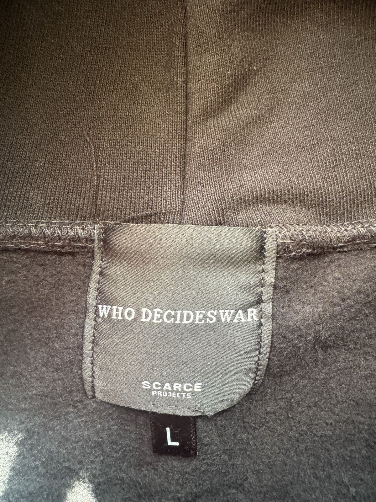 Who Decides War Who Decide War Hoodie Size Large Size US L / EU 52-54 / 3 - 3 Thumbnail