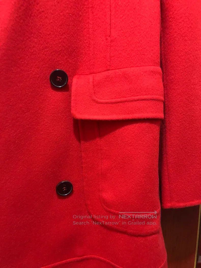 Valentino Valentino Big red wool and cashmere coat Size S / US 4 / IT 40 - 2 Thumbnail