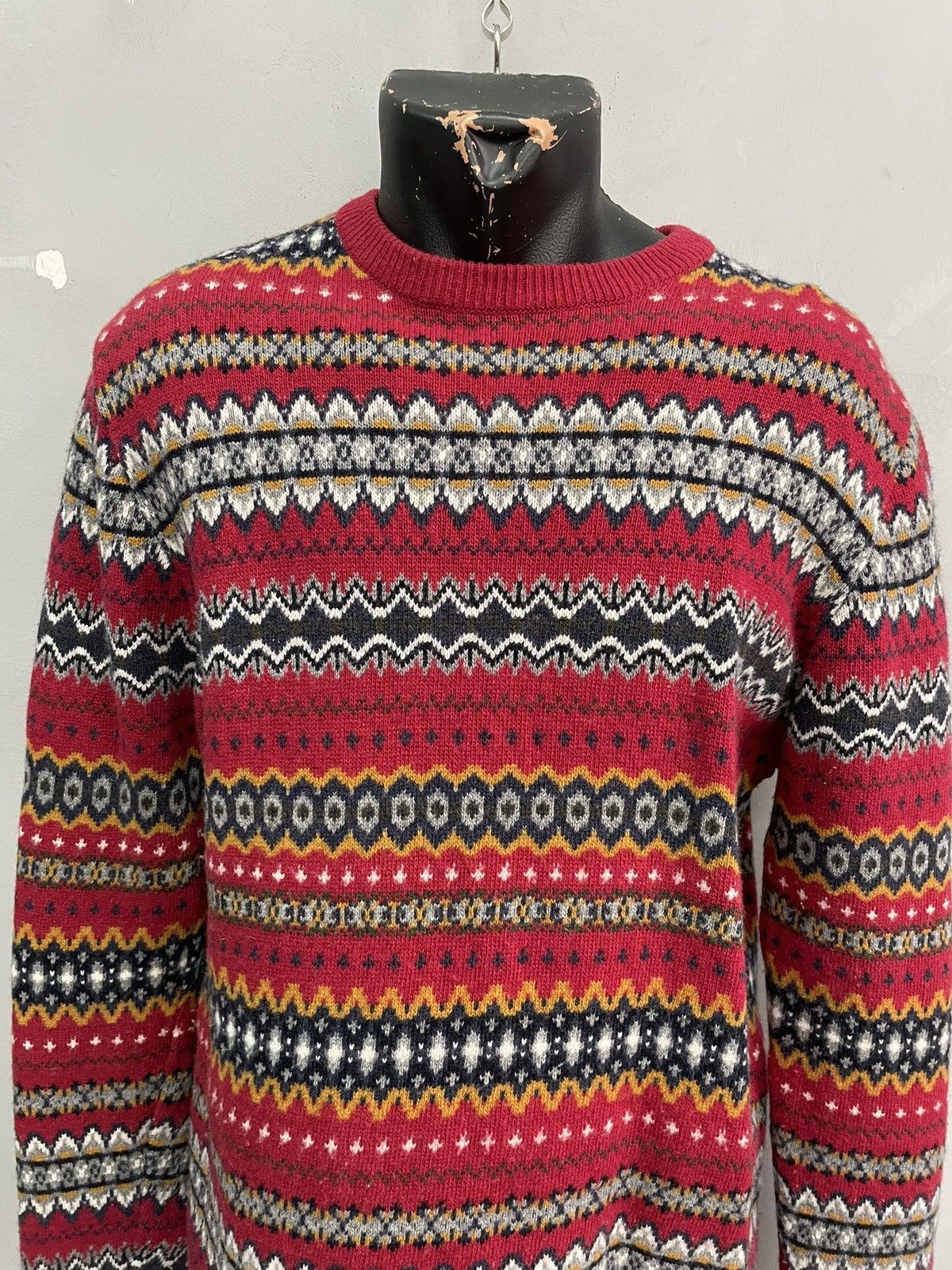 Barbour Vintage Barbour Scotland Wool Pullover 90’s Sweater Size US M / EU 48-50 / 2 - 2 Thumbnail
