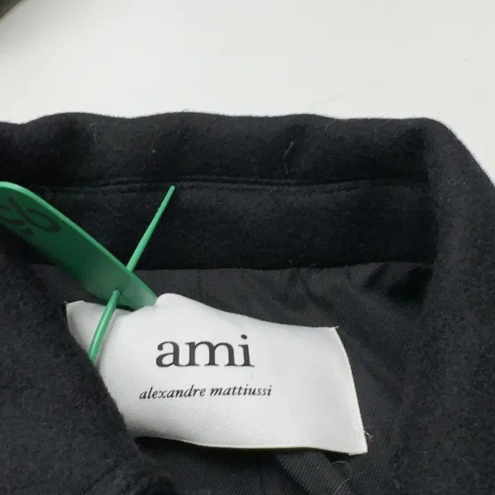 AMI Ami Black Loose Wool Jacket for Fall Winter -2507 Size US S / EU 44-46 / 1 - 4 Thumbnail