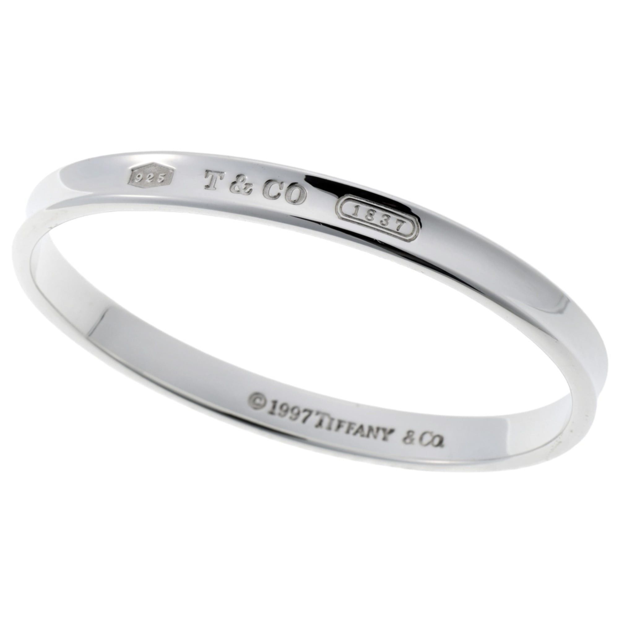 Tiffany & Co. Tiffany & Co. 1837 Narrow Bangle, Sterling Silver (Sv.925), 17.5cm Size ONE SIZE - 1 Thumbnail