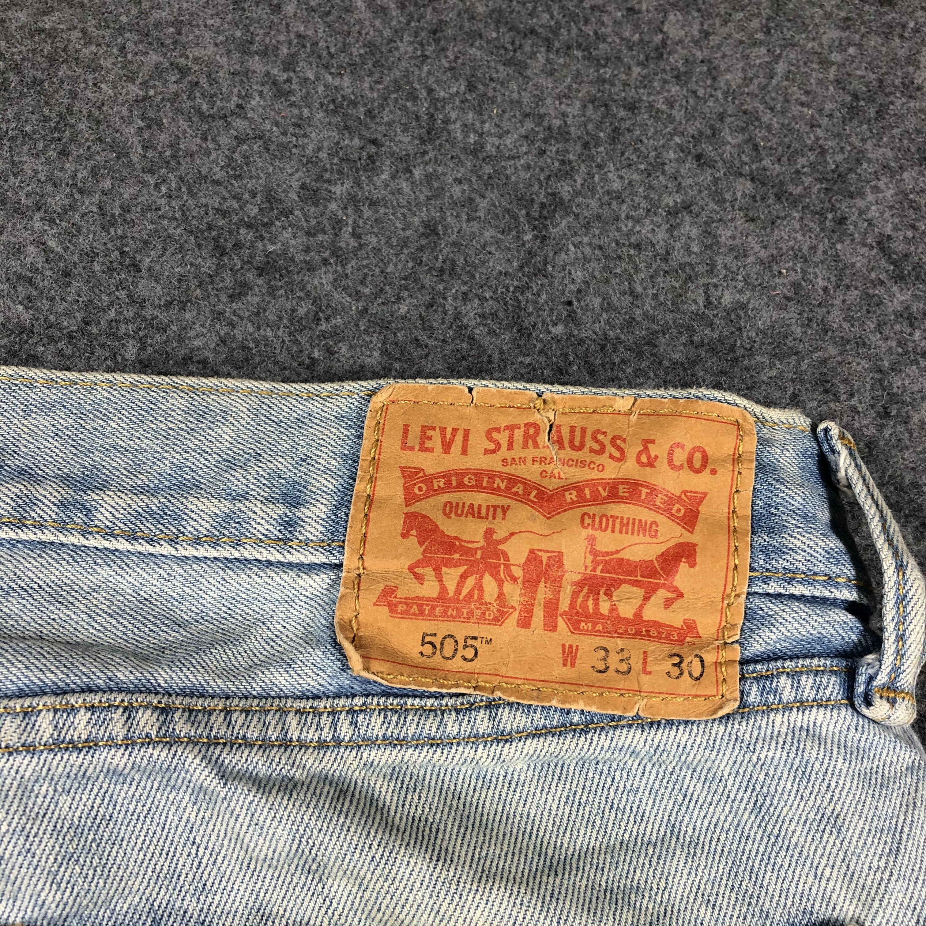 Levi's × Vintage Vintage Levis Jeans Lot 505-JM700 Size US 35 - 7 Thumbnail