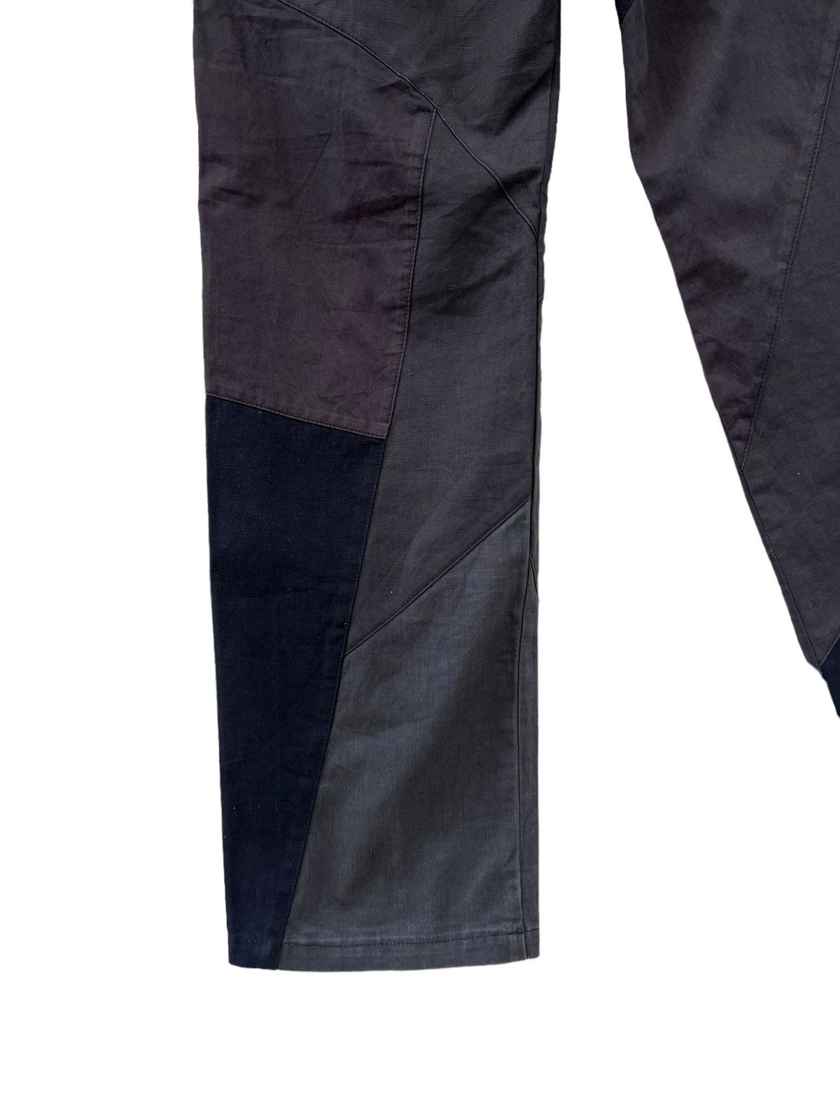 The Viridi-anne VIRUS Japan Multiple Patchwork Waxed Chinos Trouser Pant Size US 30 / EU 46 - 16 Thumbnail