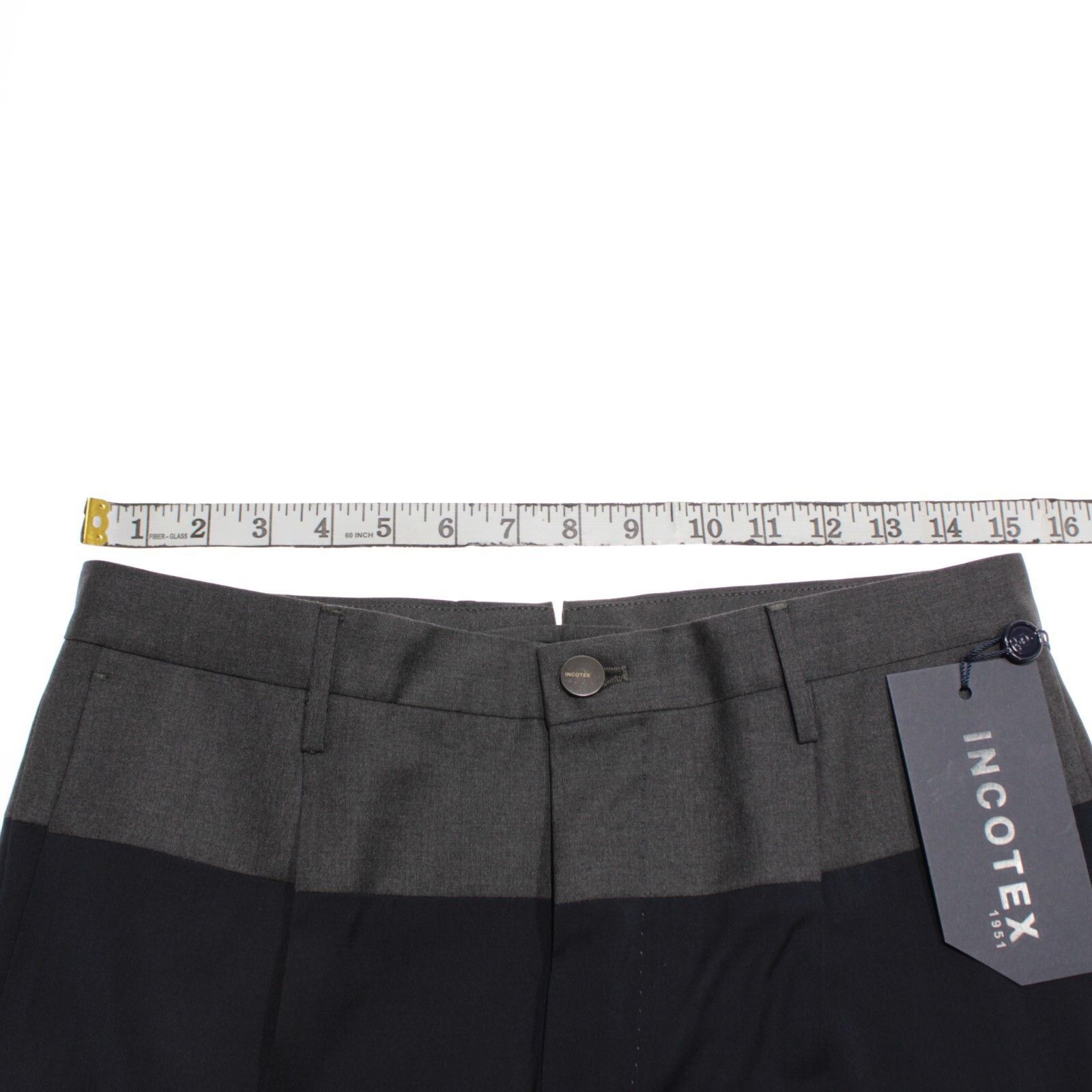 Incotex INCOTEX New with tags Dress Pants Size 30 US In Blue Size US 30 / EU 46 - 8 Thumbnail
