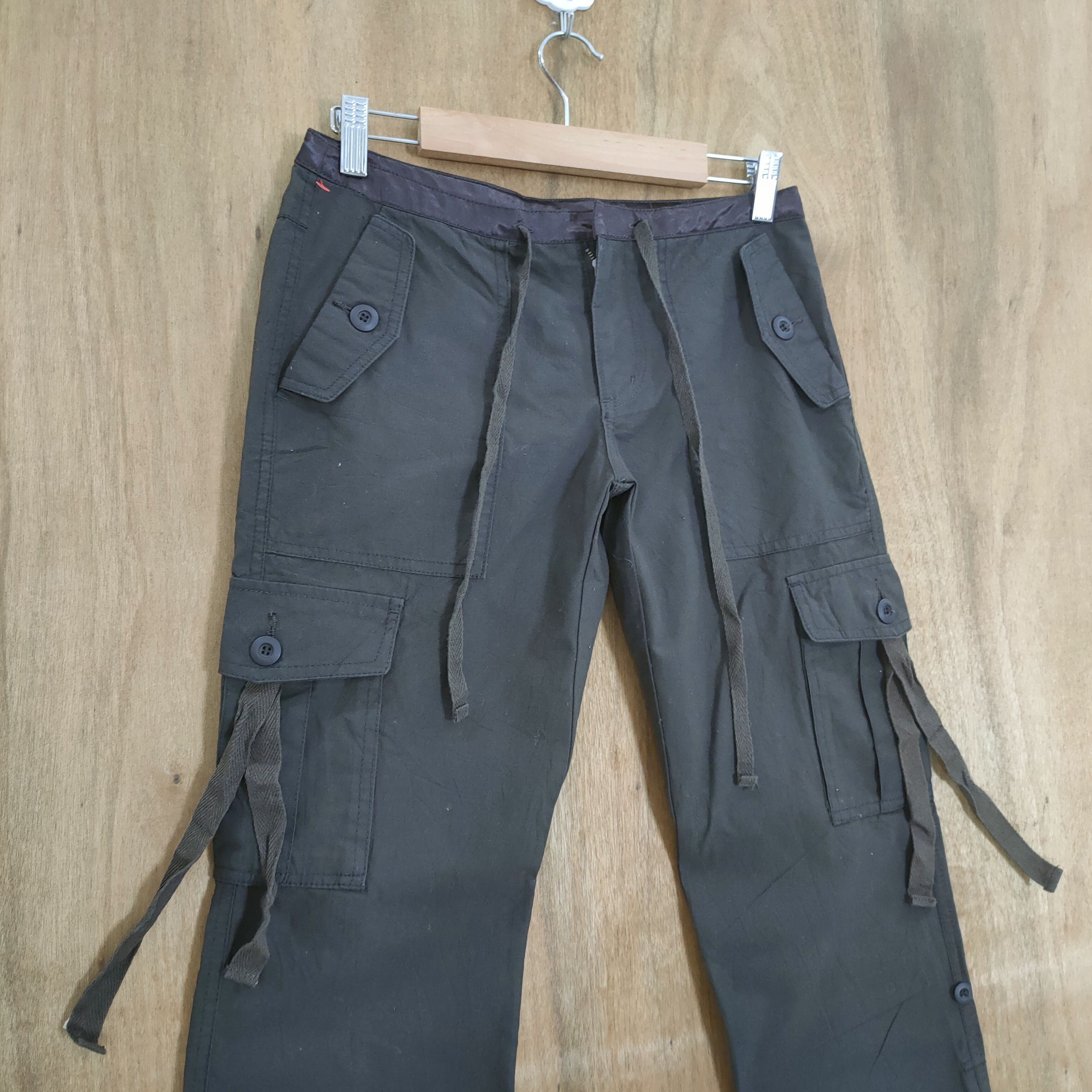 Japanese Brand JAPANESE BRAND BROWN CARGO PANTS Size US 26 / EU 42 - 2 Thumbnail