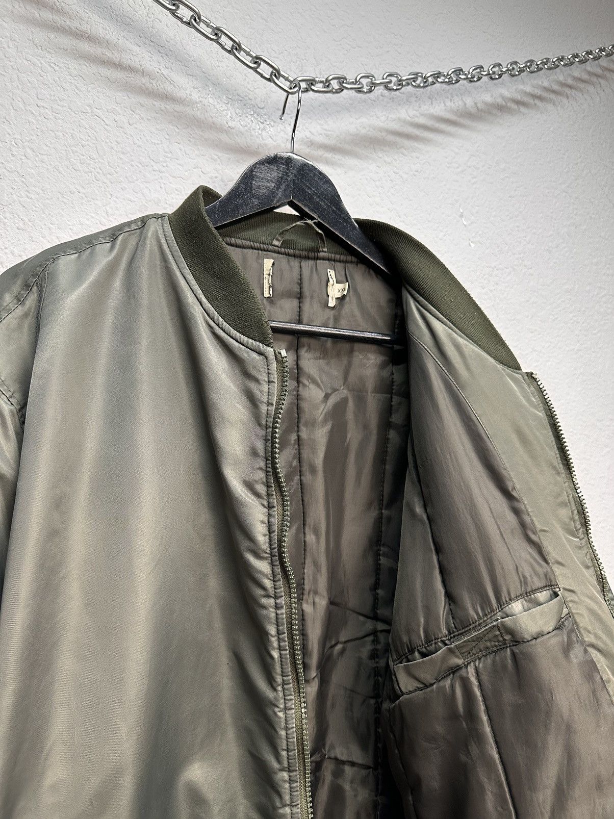 If Six Was Nine Wokr MA-1 bomber jacket LGB oversize vintage y2k TORNADO GOA Size US XXL / EU 58 / 5 - 7 Thumbnail