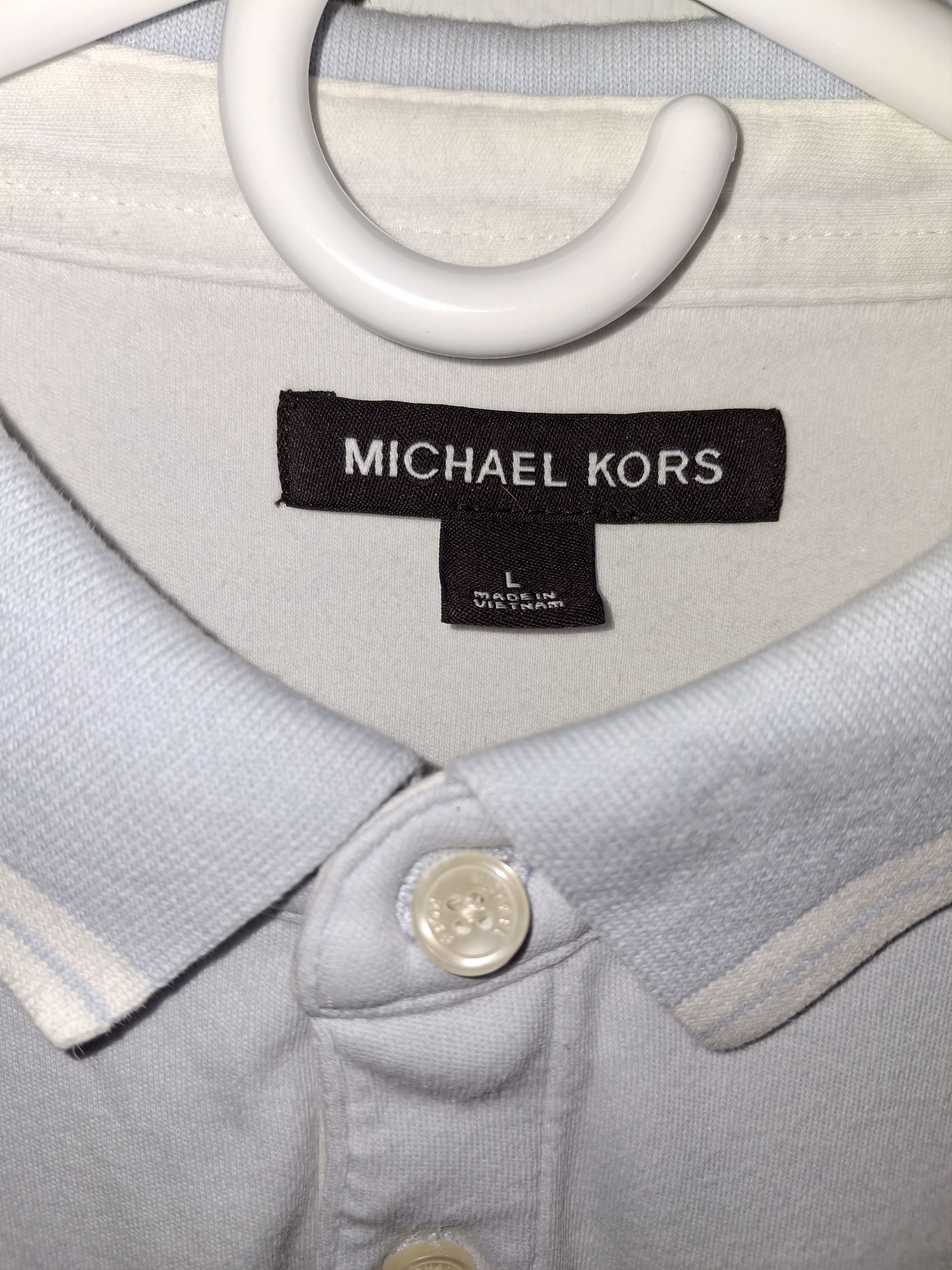 Michael Kors Michael Kors Short Sleeve Polo Shirt Size US L / EU 52-54 / 3 - 3 Thumbnail