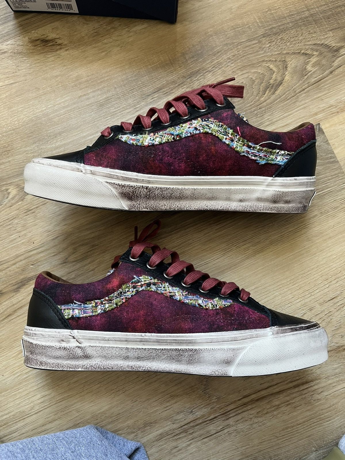 Vans Vans Old Skool Souvenir “Burgundy” Size US 8 / EU 41 - 3 Thumbnail