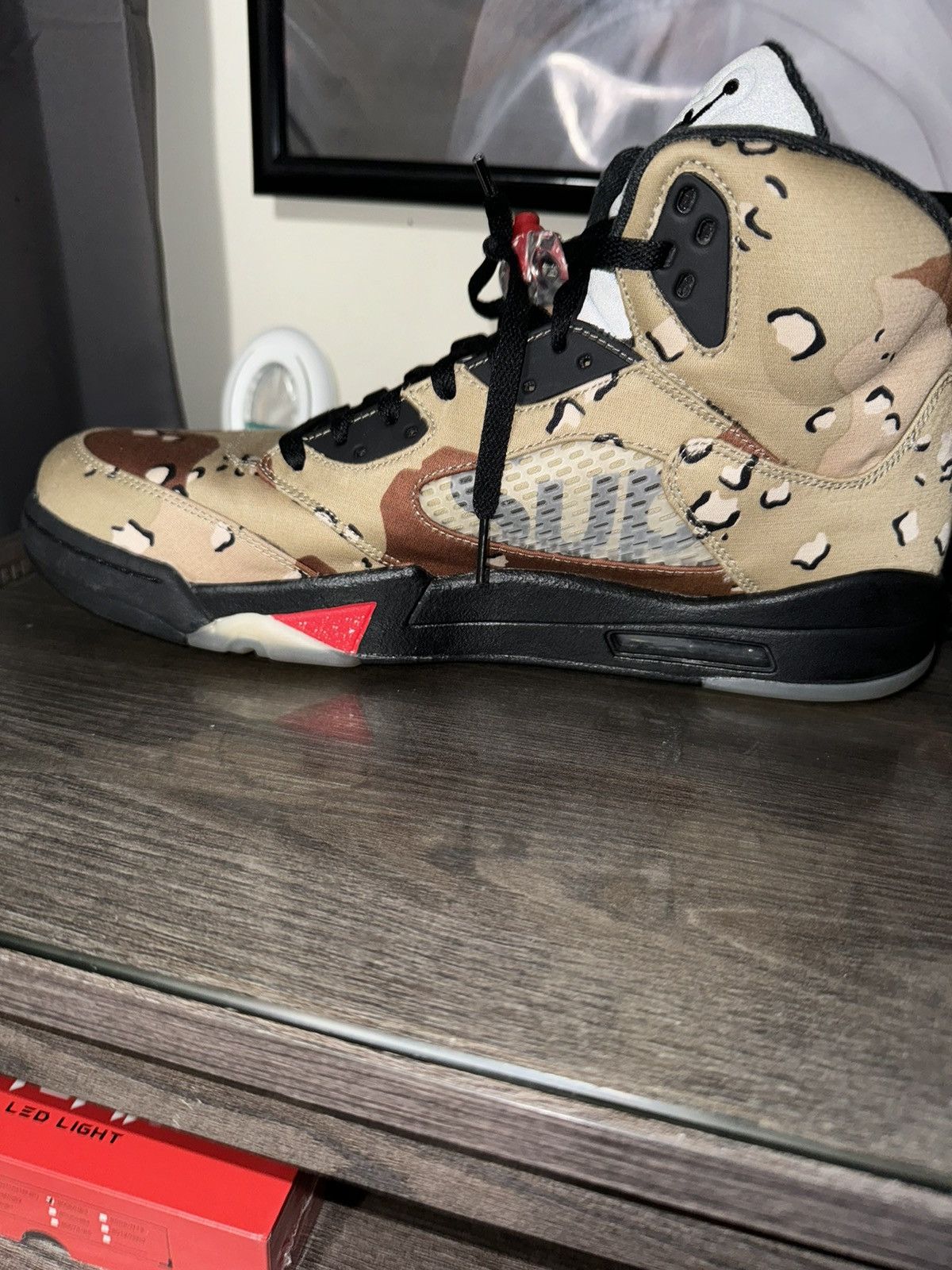 Jordan Brand × Supreme Supreme jordan 5 Size US 14 / EU 47 - 2 Thumbnail