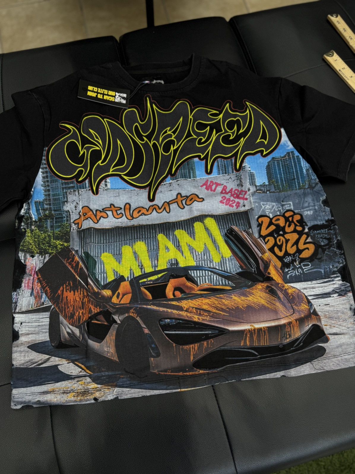 Godspeed Godspeed Miami Lambo Tee Shirt Size Large (NEW) Size US L / EU 52-54 / 3 - 3 Thumbnail