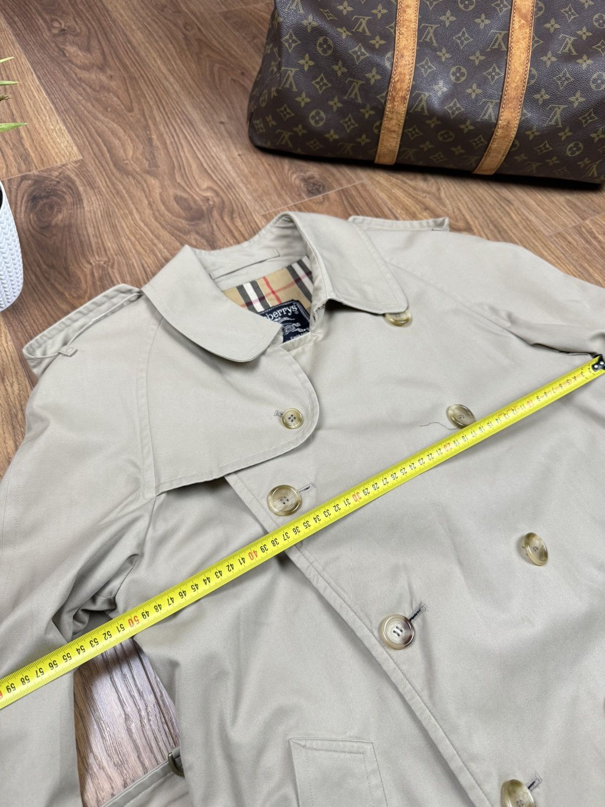 Burberry Vintage trench coat Burberry original luxury streetwear item Size M / US 6-8 / IT 42-44 - 5 Thumbnail