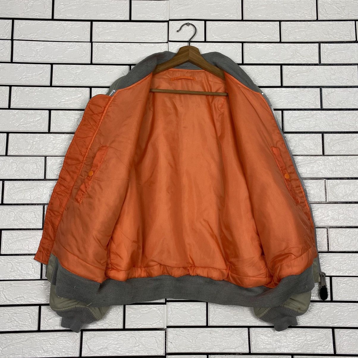 Japanese Brand 📌Vintage Ma-1 Bomber Jacket Military Unbranded Issey Miyake Size US L / EU 52-54 / 3 - 14 Thumbnail