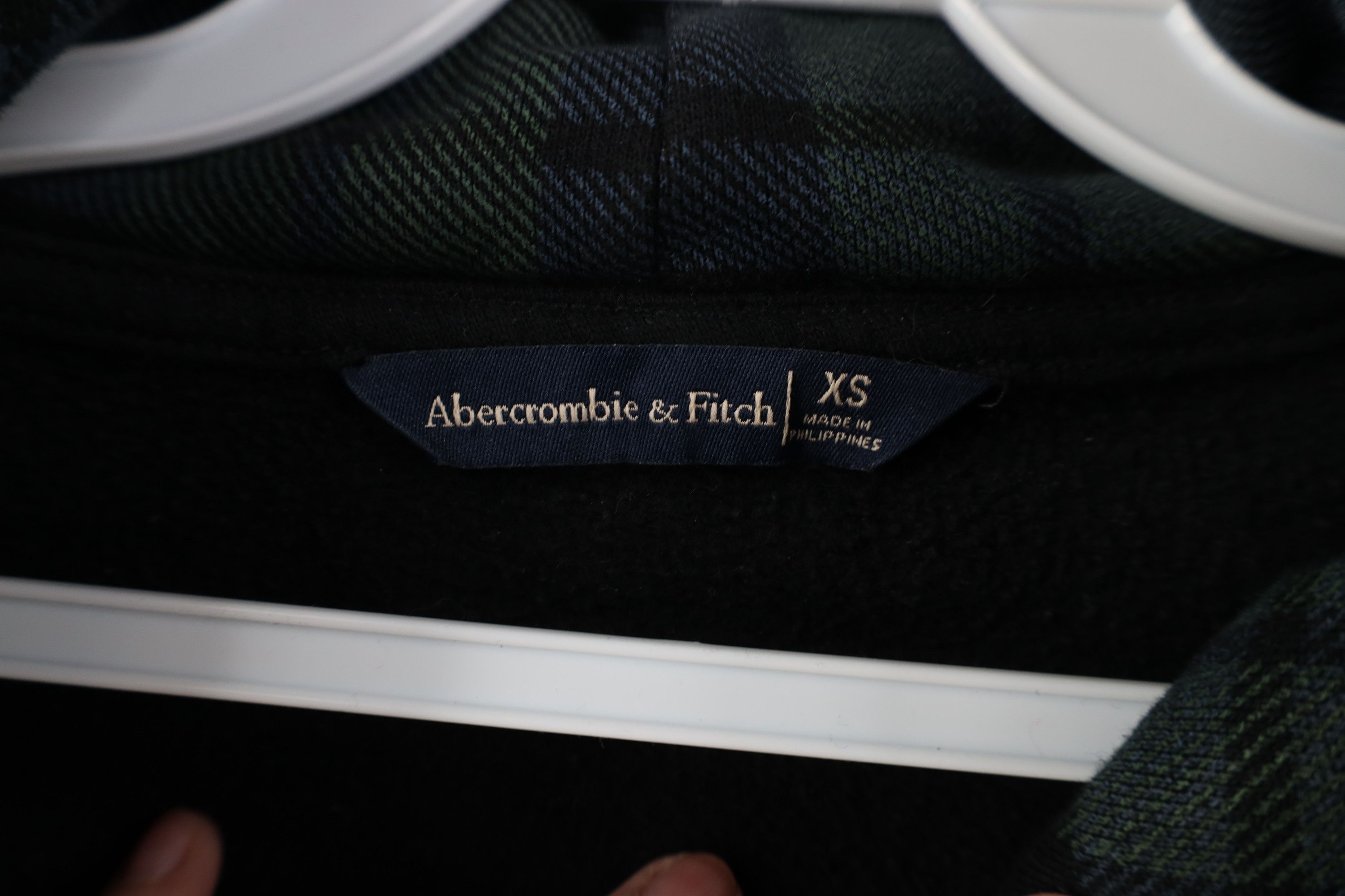 Abercrombie & Fitch Vintage Y2K Abercrombie & Fitch Cropped Hoodie Sweatshirt Size XS / US 0-2 / IT 36-38 - 9 Thumbnail