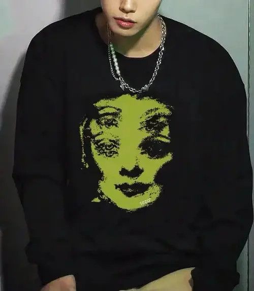 VIBE Rare fashion y2k psychedelic oversized sweatshirt Size US XL / EU 56 / 4 - 2 Thumbnail