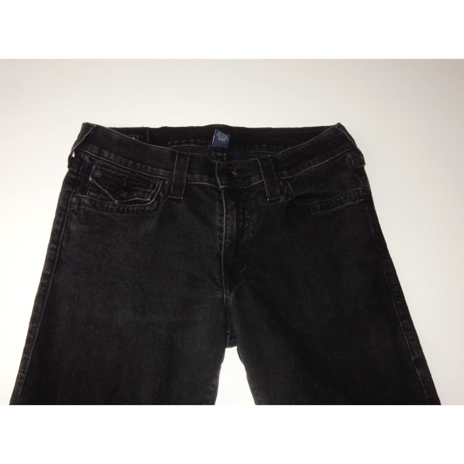 True Religion True Religion Men's USA Made Denim Jeans Ricky Flap Pocket Size 34x33 Size US 34 / EU 50 - 4 Thumbnail