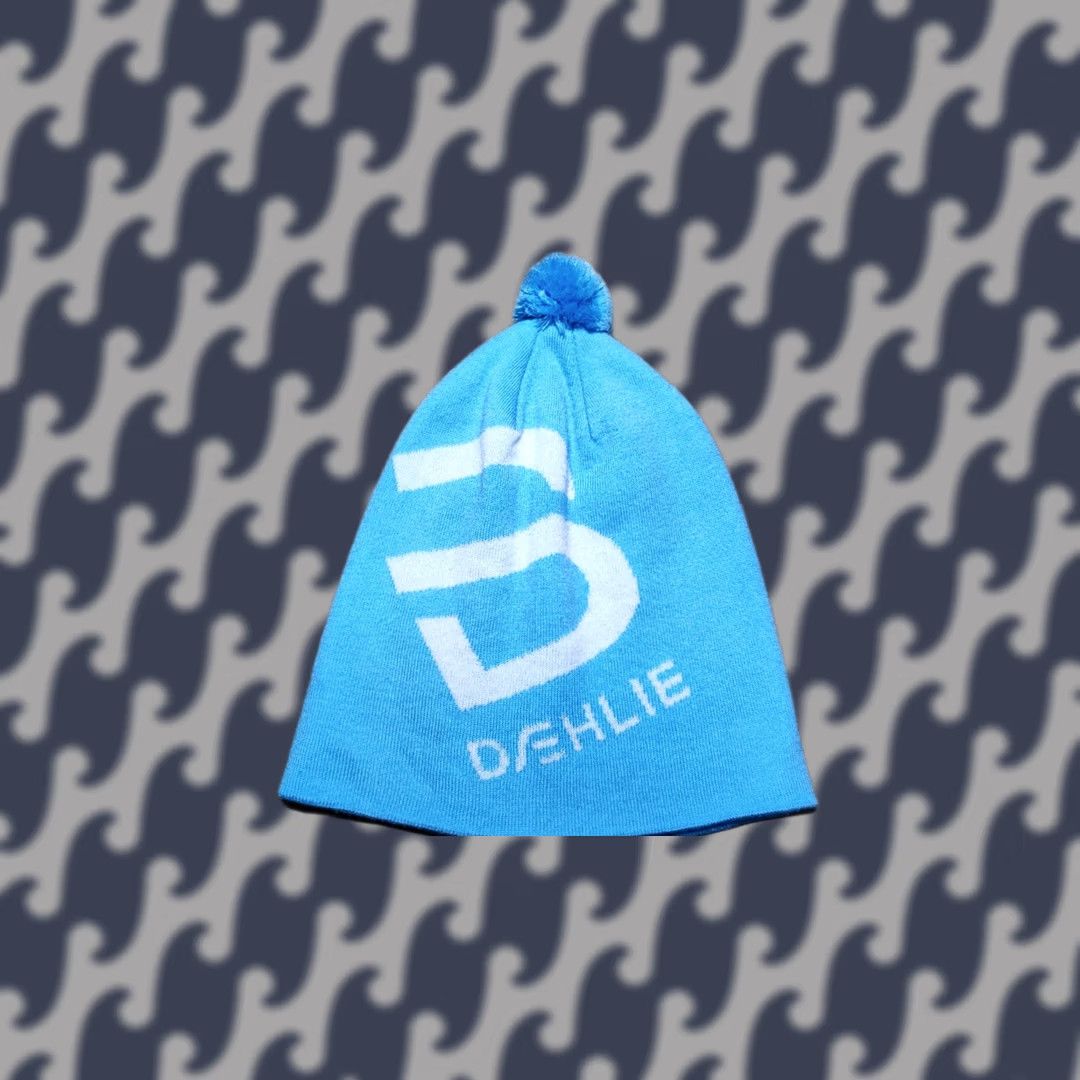 Vintage Bjorn Daehlie Beanie Hat Blue Ski Lined Unisex Adults Cap Cross Country Norway Biathlon Winter Beanie Size ONE SIZE - 1 Thumbnail