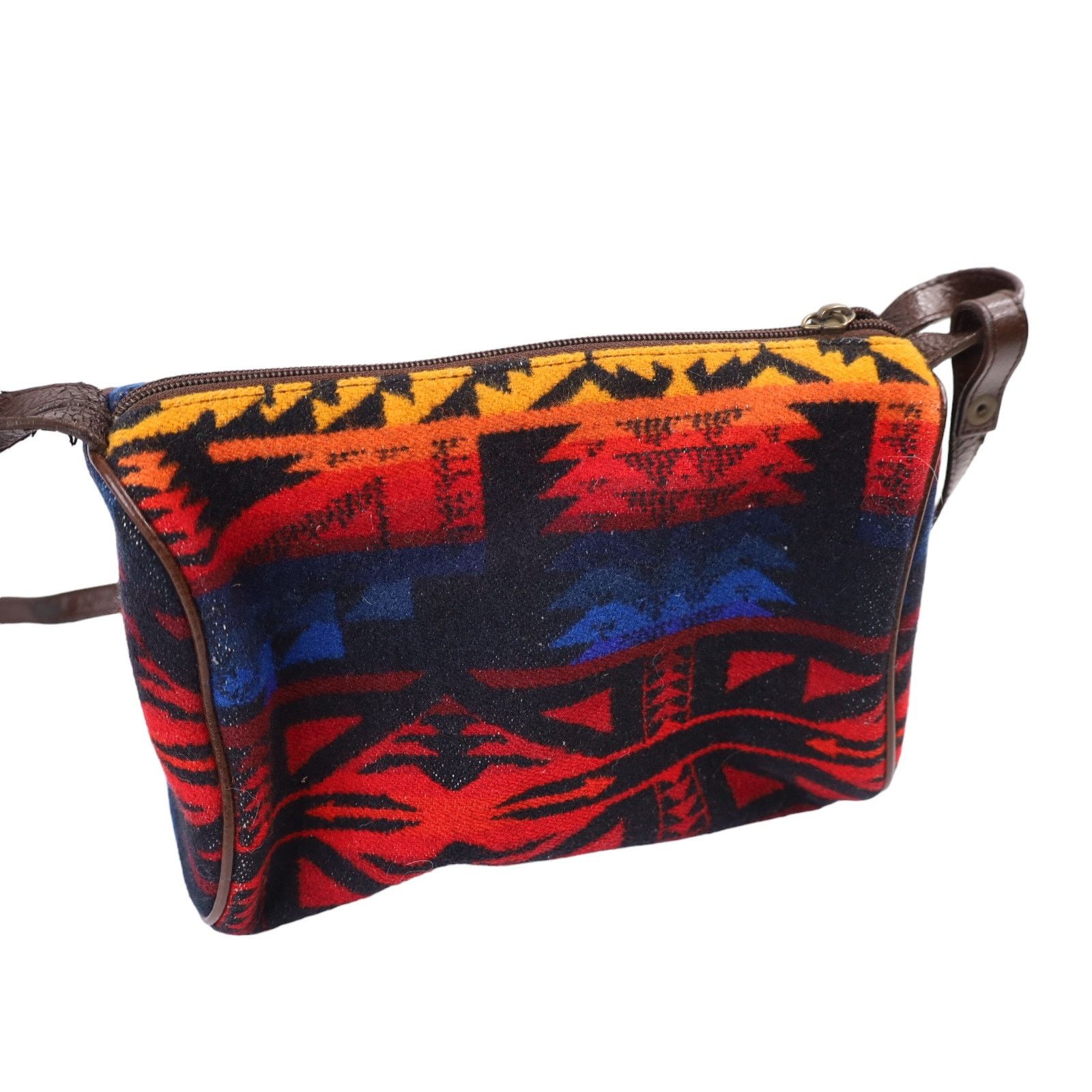 Pendleton × Vintage Vintage Pendleton Southwestern Aztec Print Wool Purse Size ONE SIZE - 8 Thumbnail