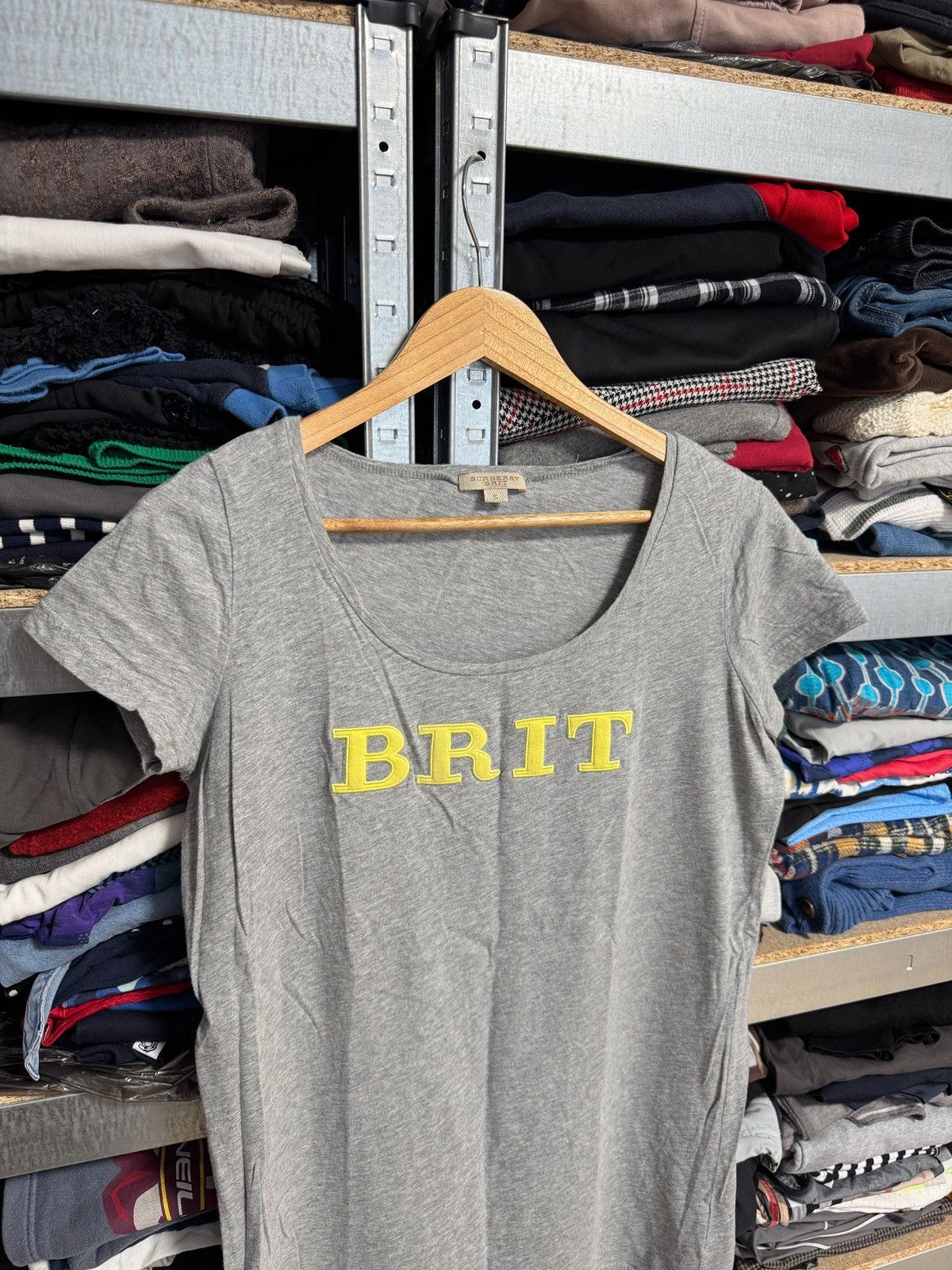 Burberry Burberry Brit Short Sleeves Round Neck T Shirt Top Size S Size S / US 4 / IT 40 - 3 Thumbnail