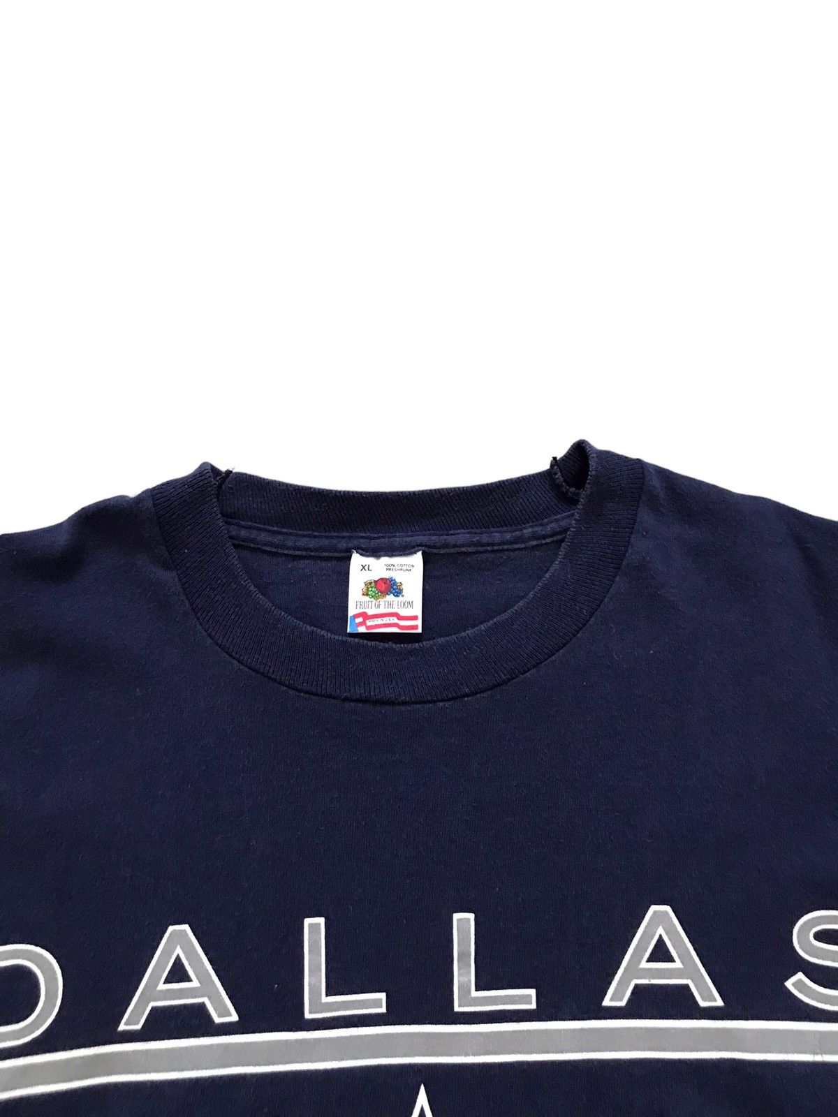 NFL 90s Dallas Cowboys NFL Blue T-Shirt Size US XL / EU 56 / 4 - 5 Thumbnail